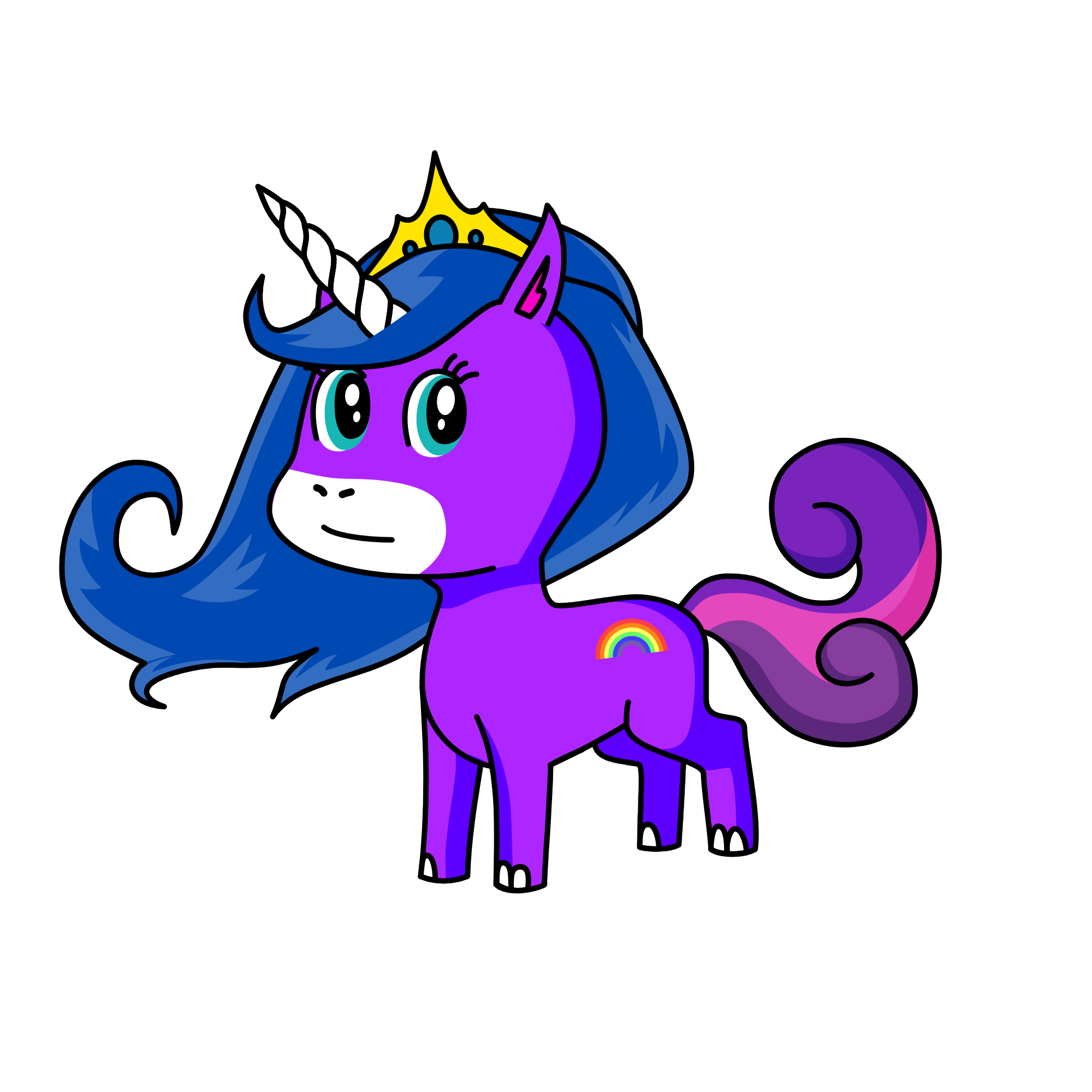 butter cup, the unicorn