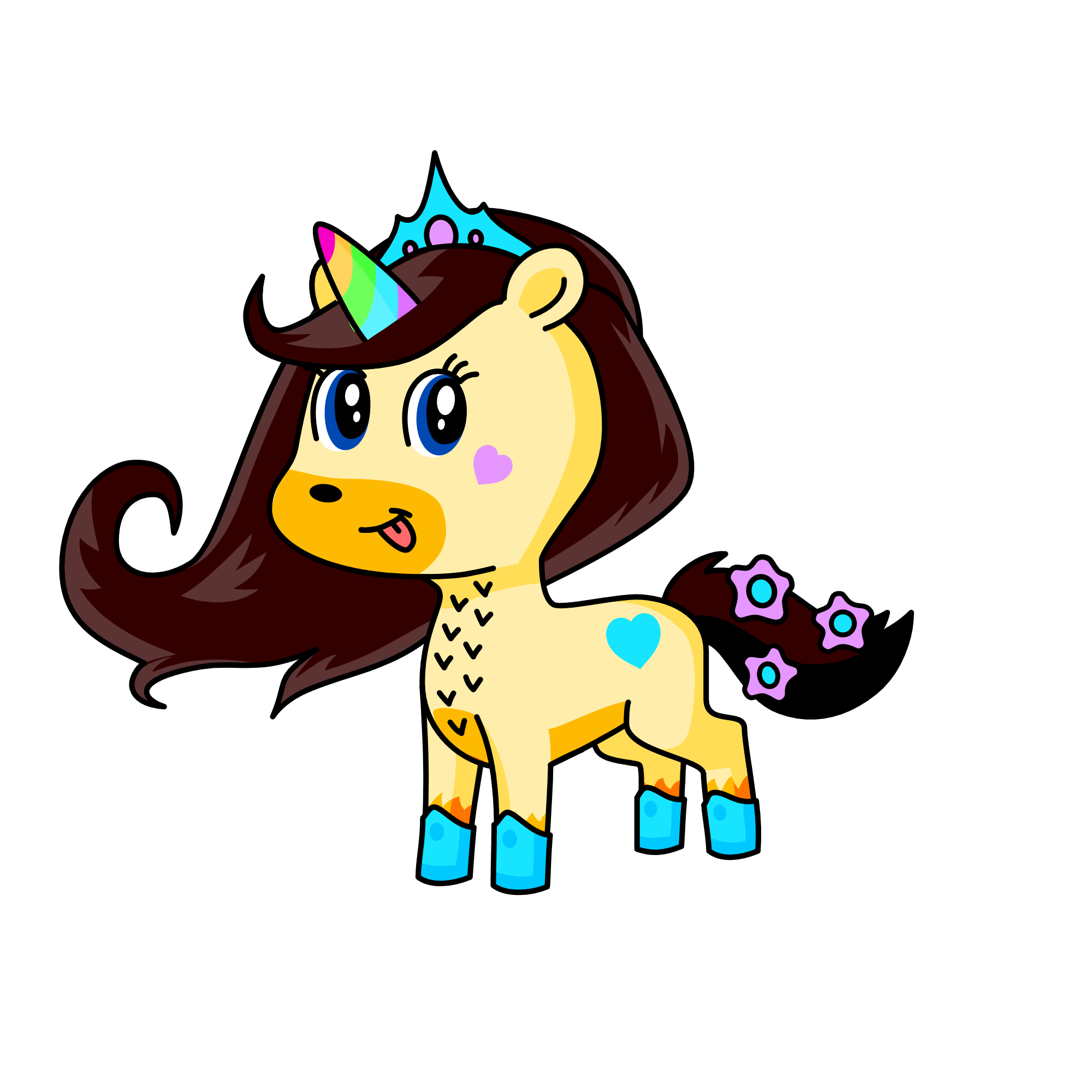 Brylee, the unicorn