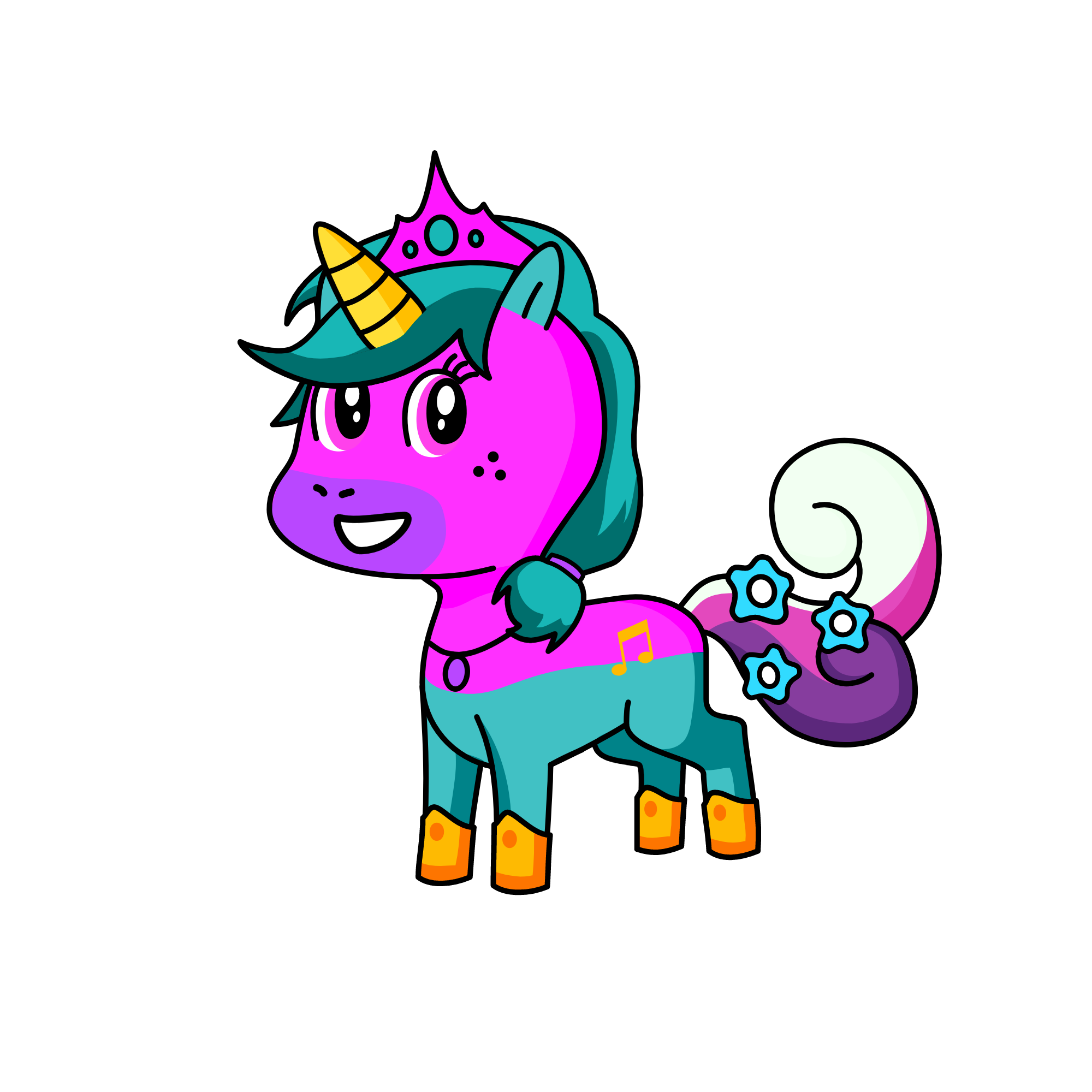 SHINE, the unicorn