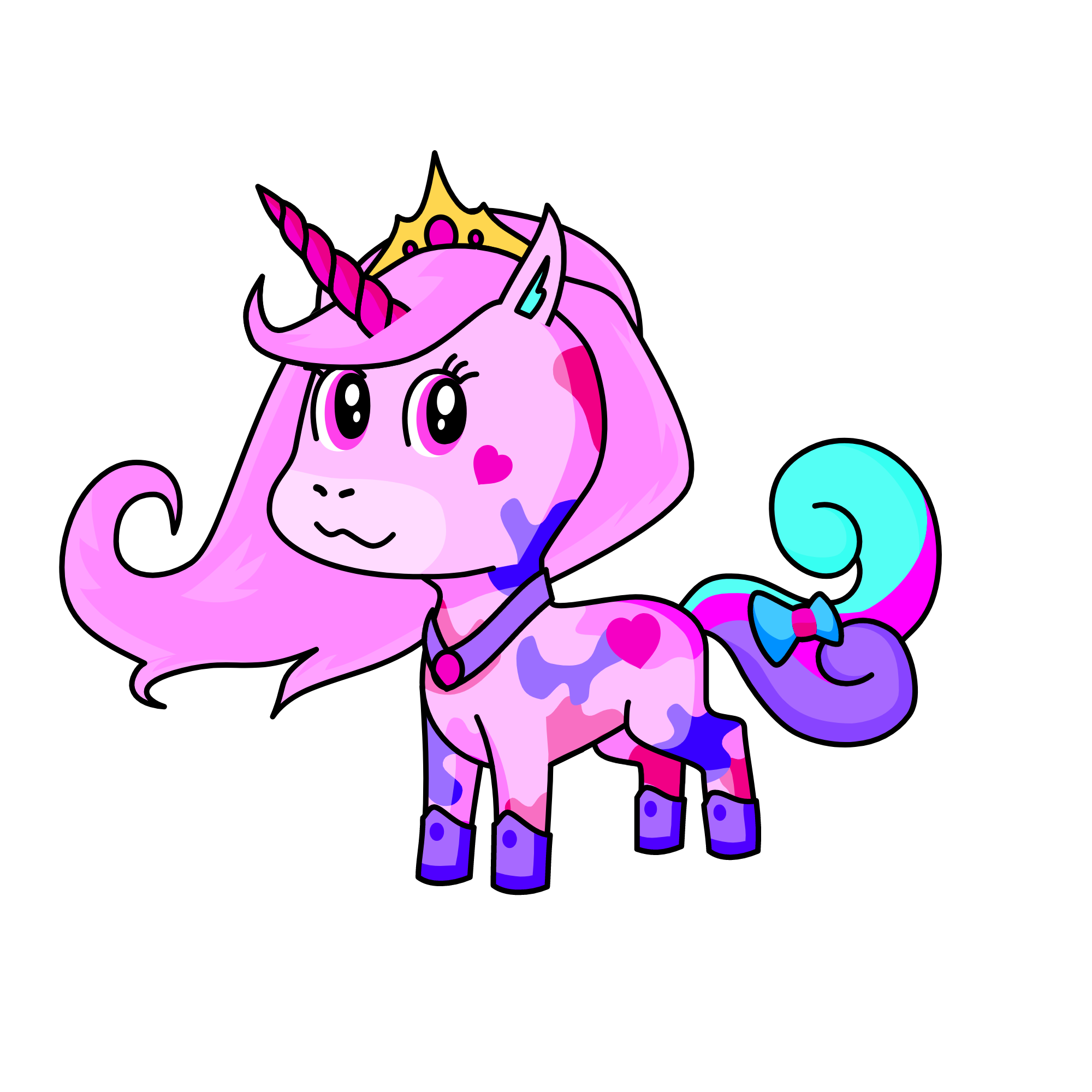 princess pinky, the unicorn