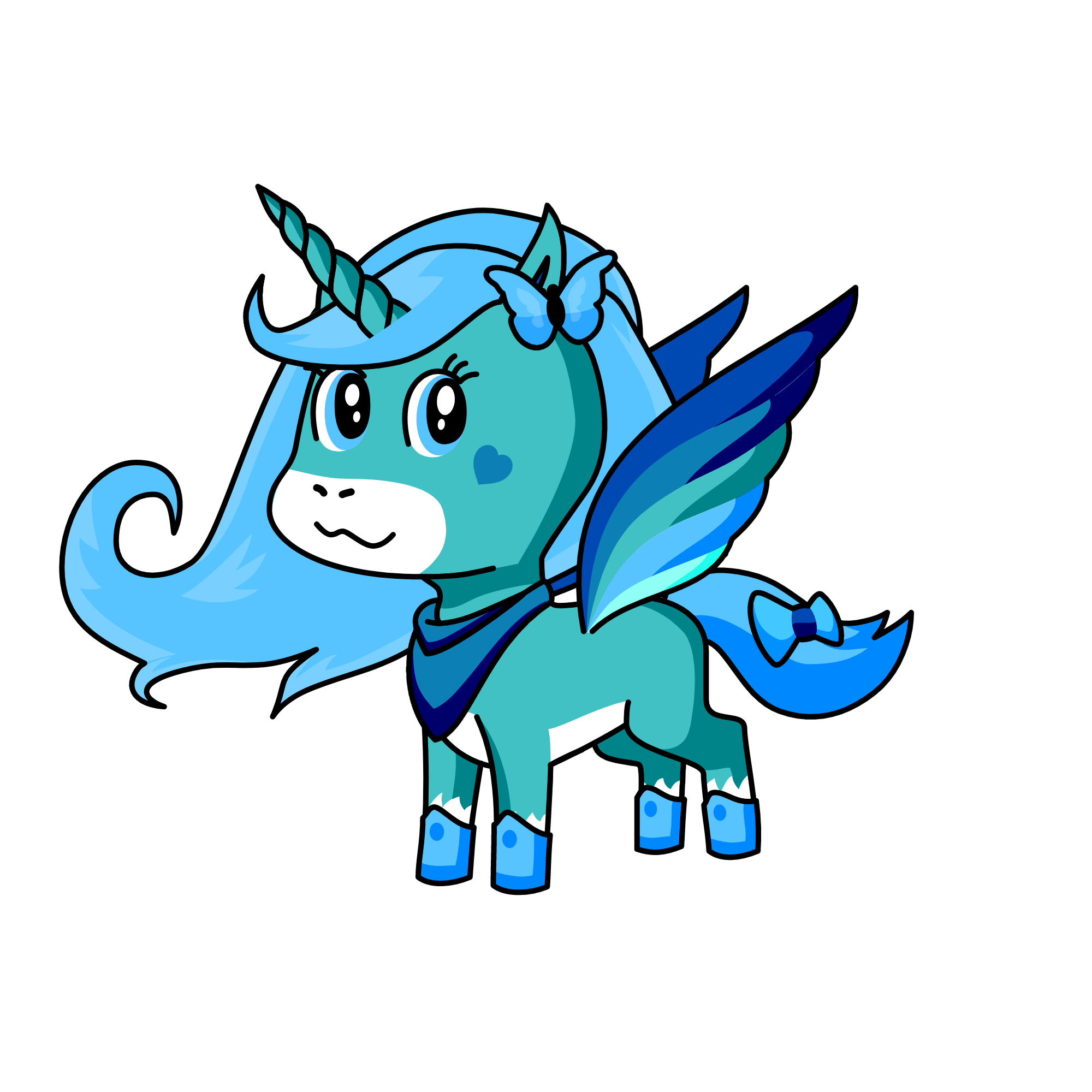 princess frost , the unicorn