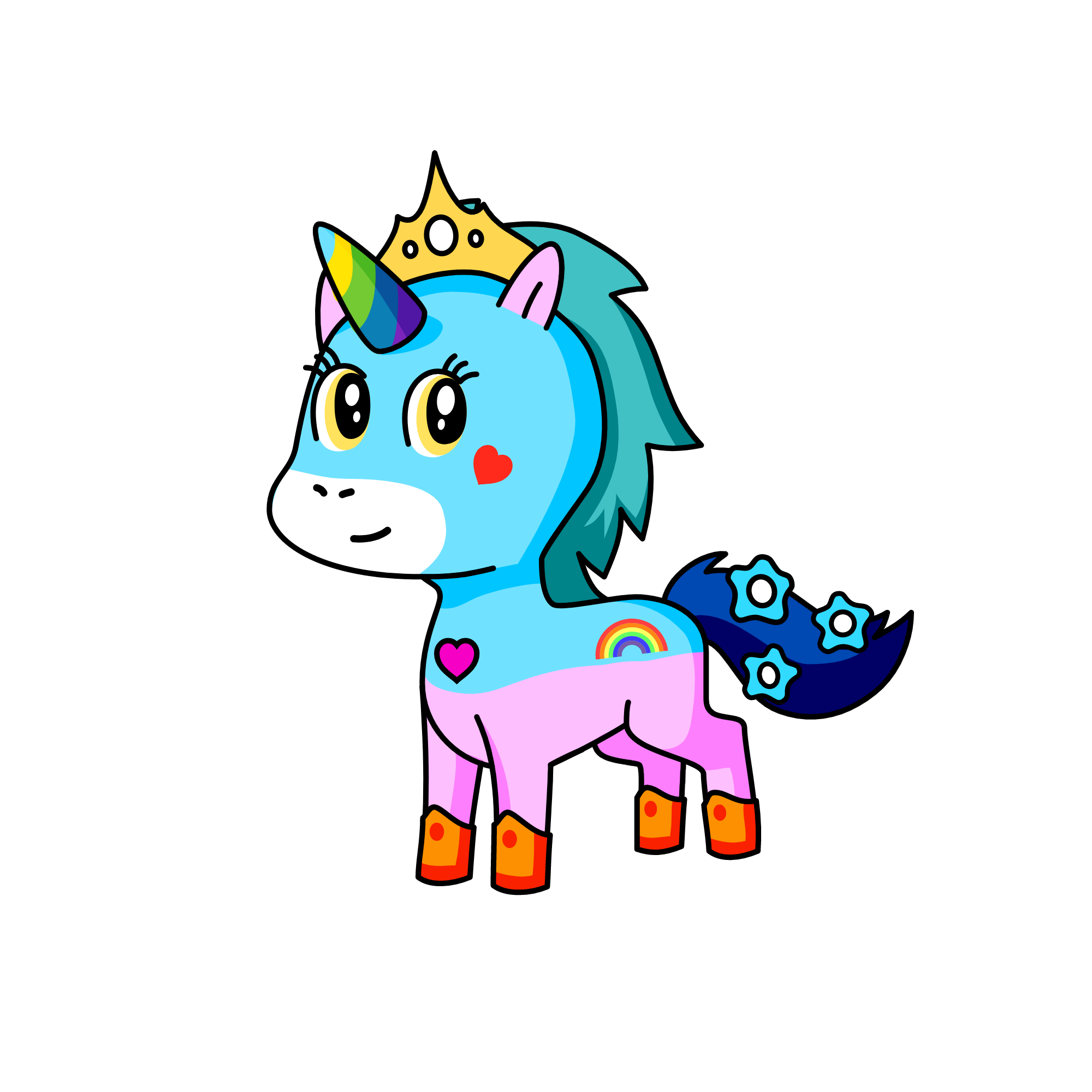 Pretty JK, the unicorn