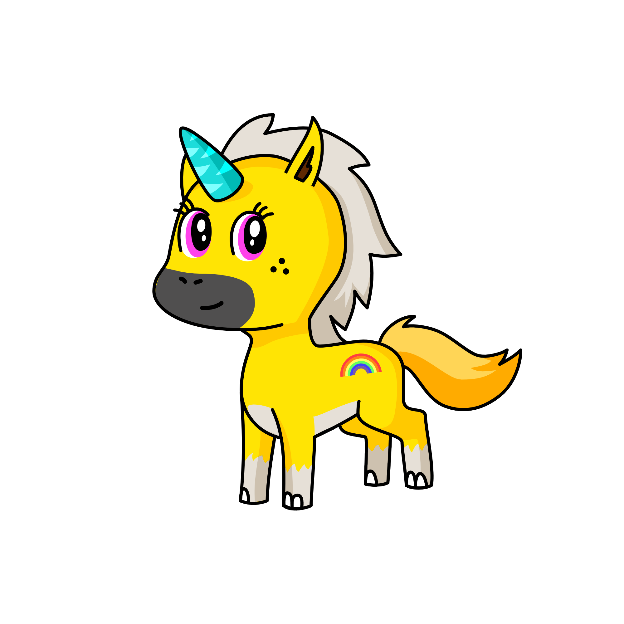 q, the unicorn
