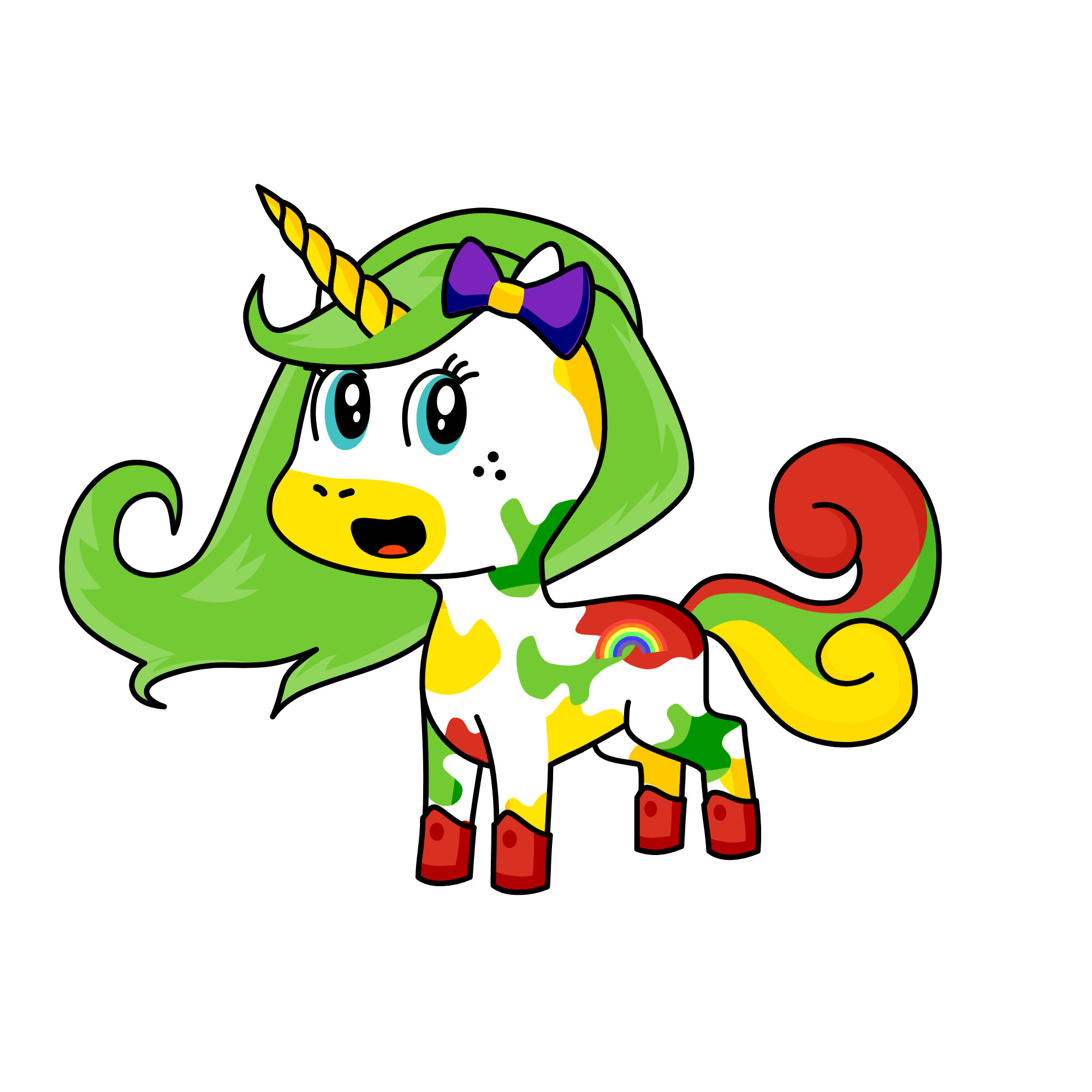 Haily, the unicorn