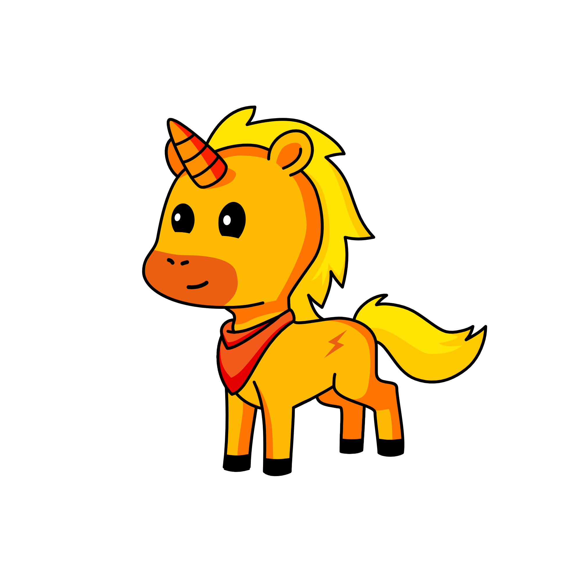 Sunny, the unicorn