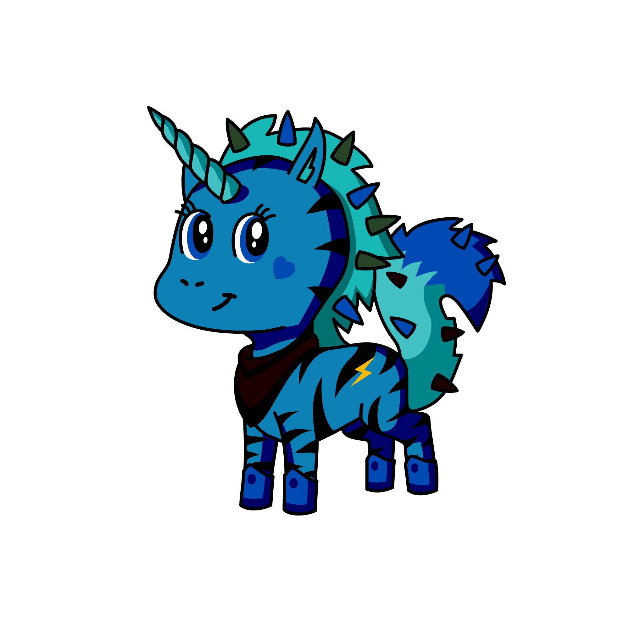 dark wing, the unicorn