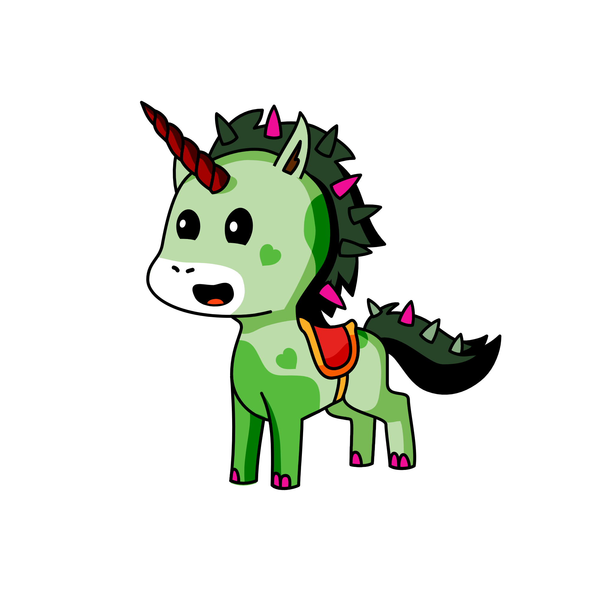 Midnight, the unicorn