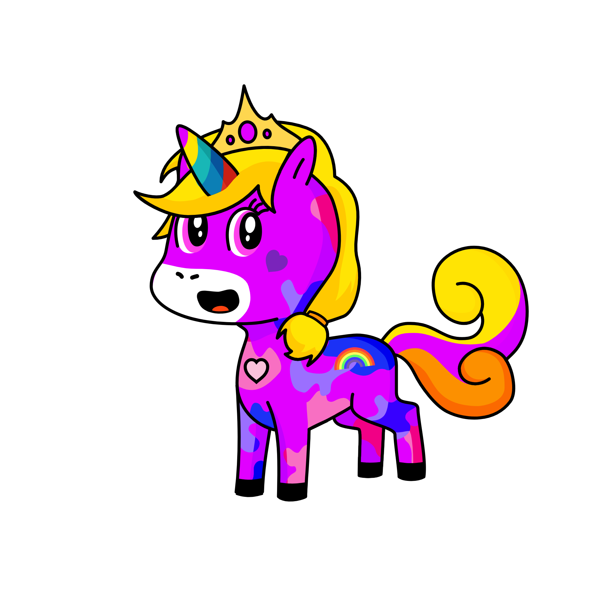 PreetyPie, the unicorn
