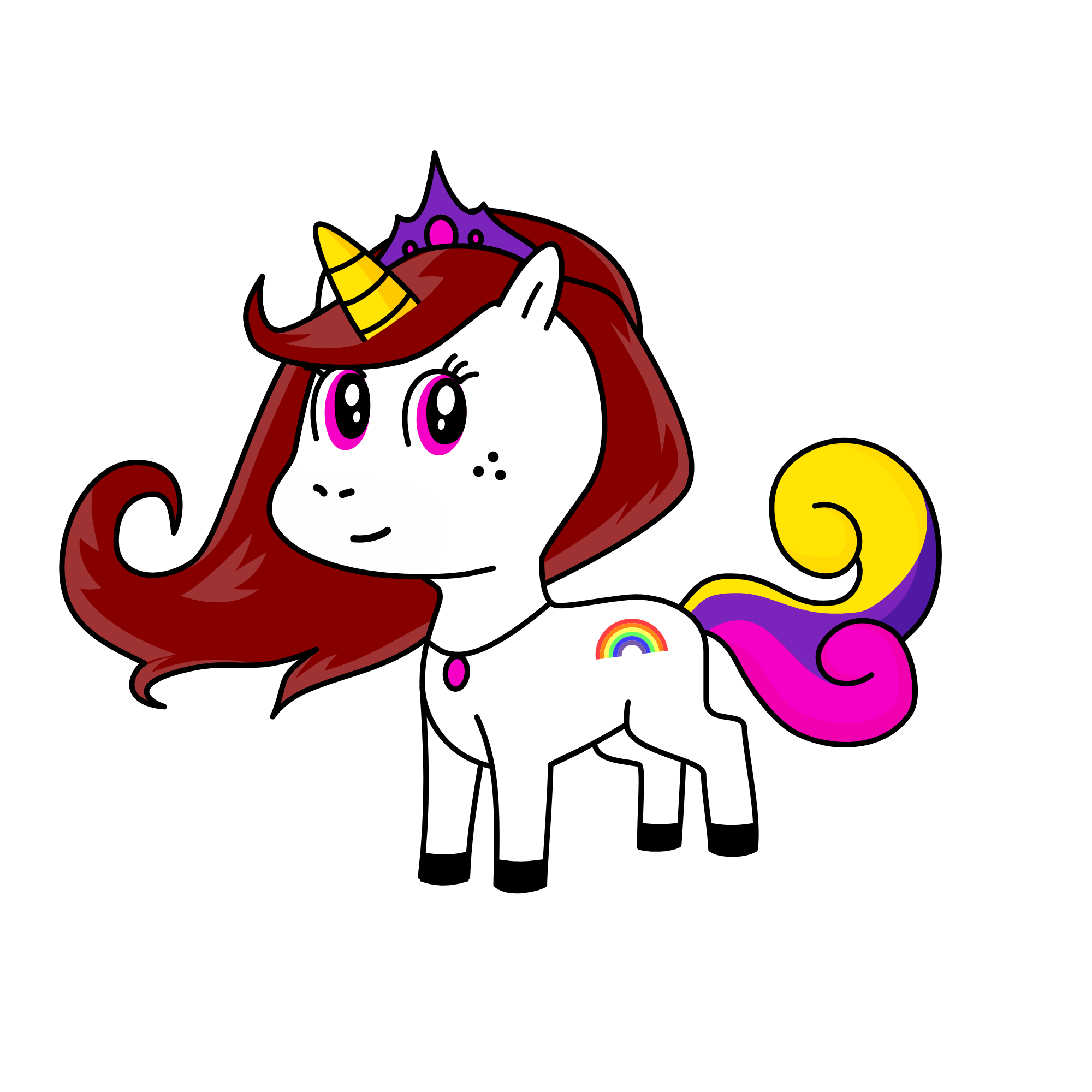 Belle, the unicorn