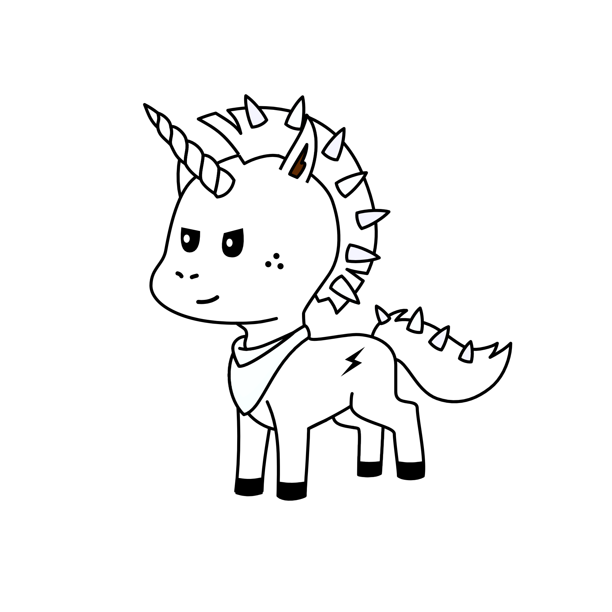 no name, the unicorn