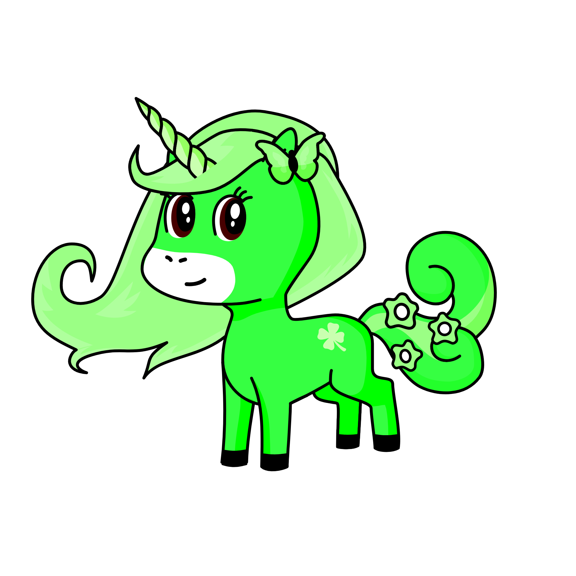 flora , the unicorn