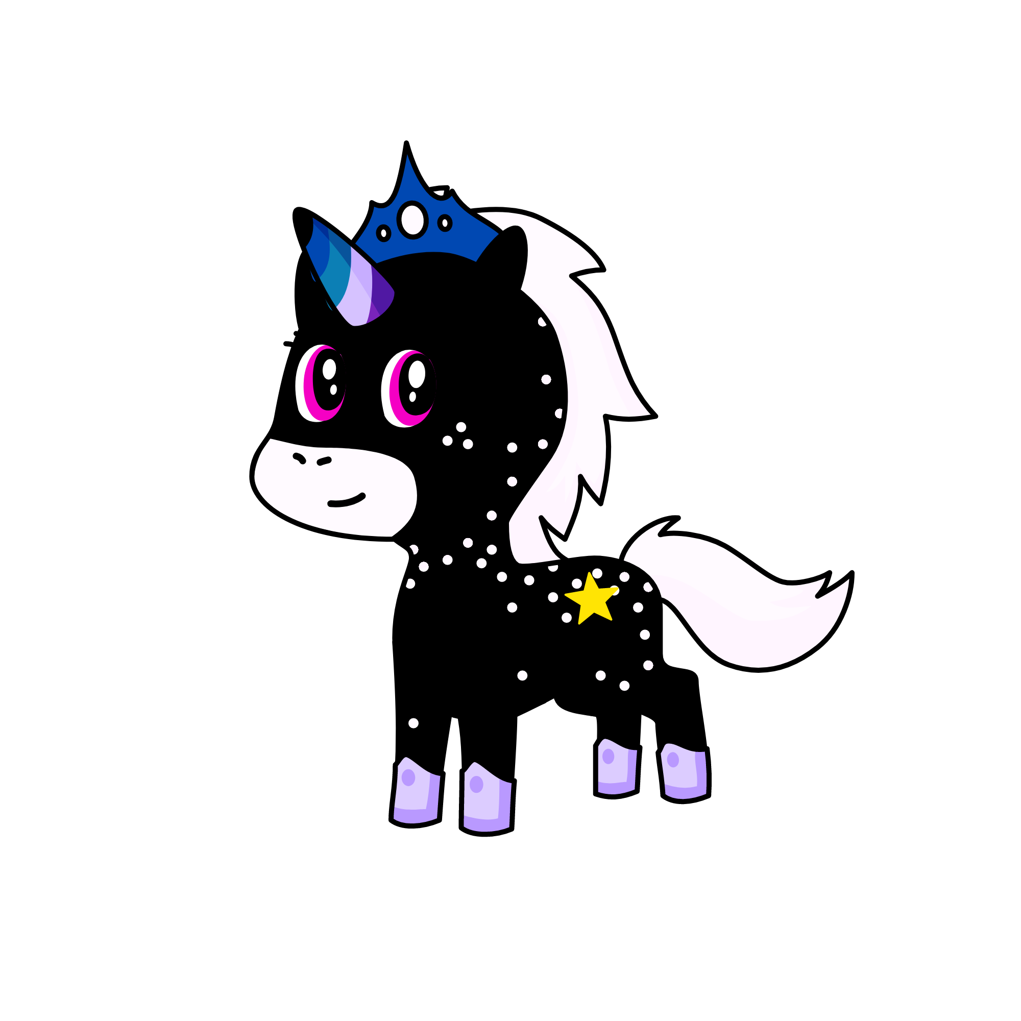 MidNight Star, the unicorn