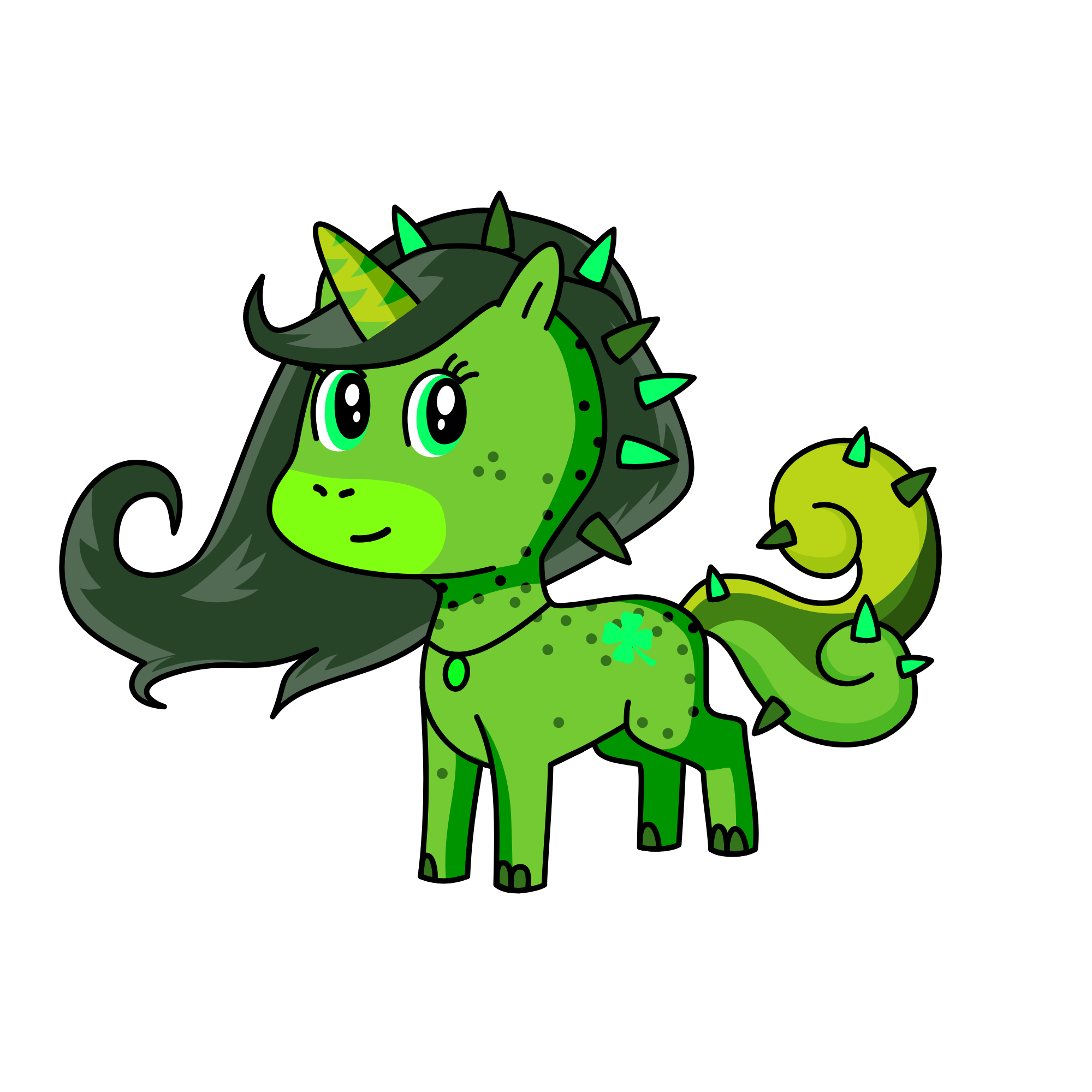 Forestia, the unicorn