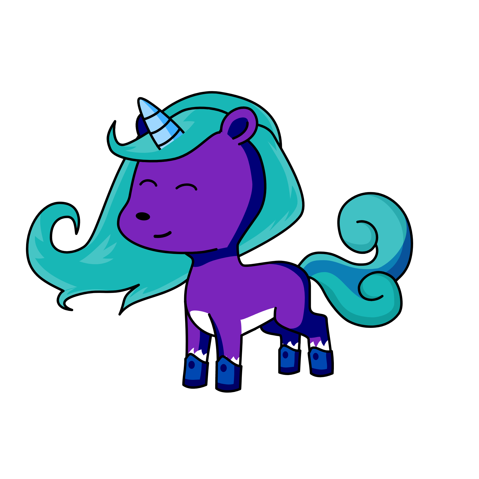 confel, the unicorn