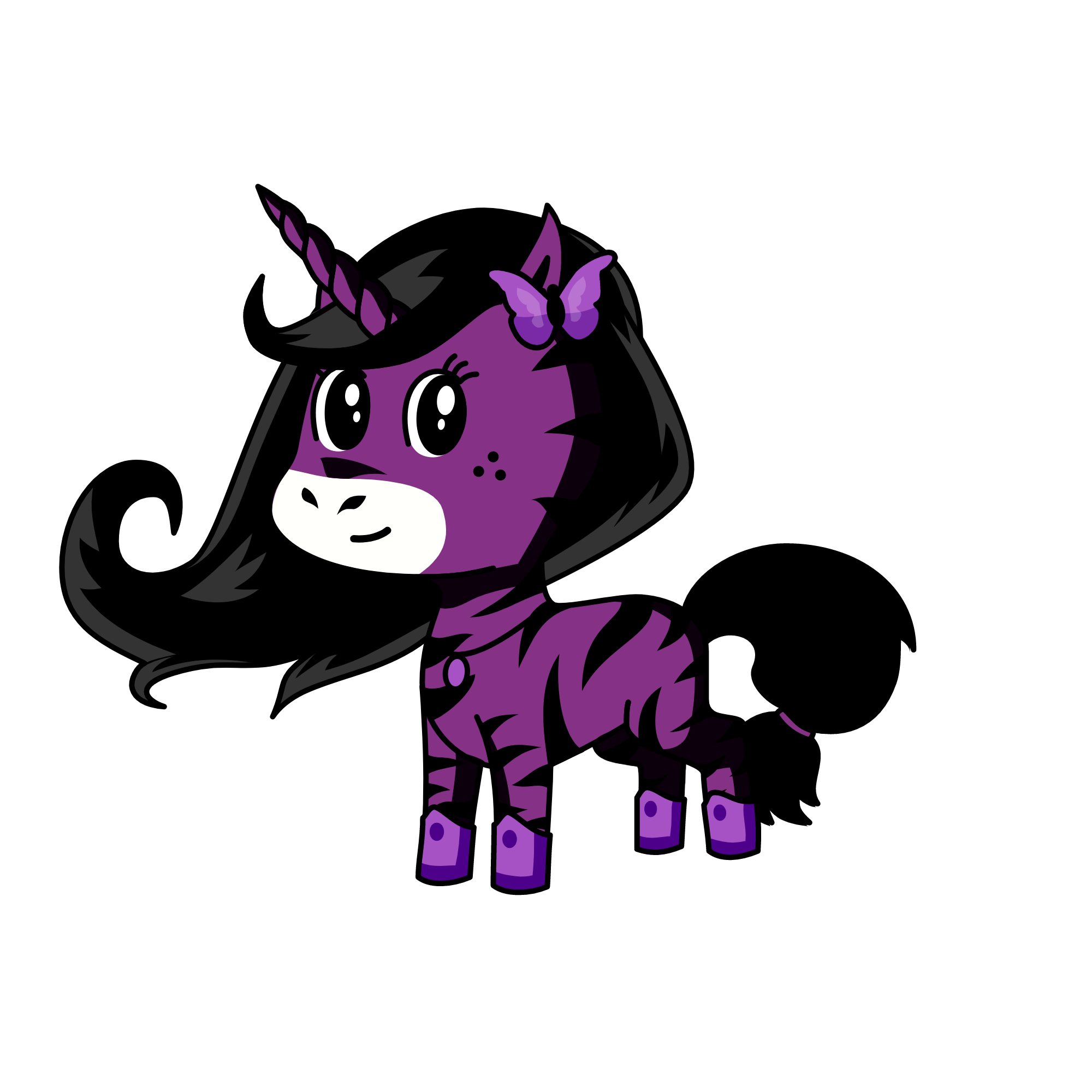 Moonlight, the unicorn