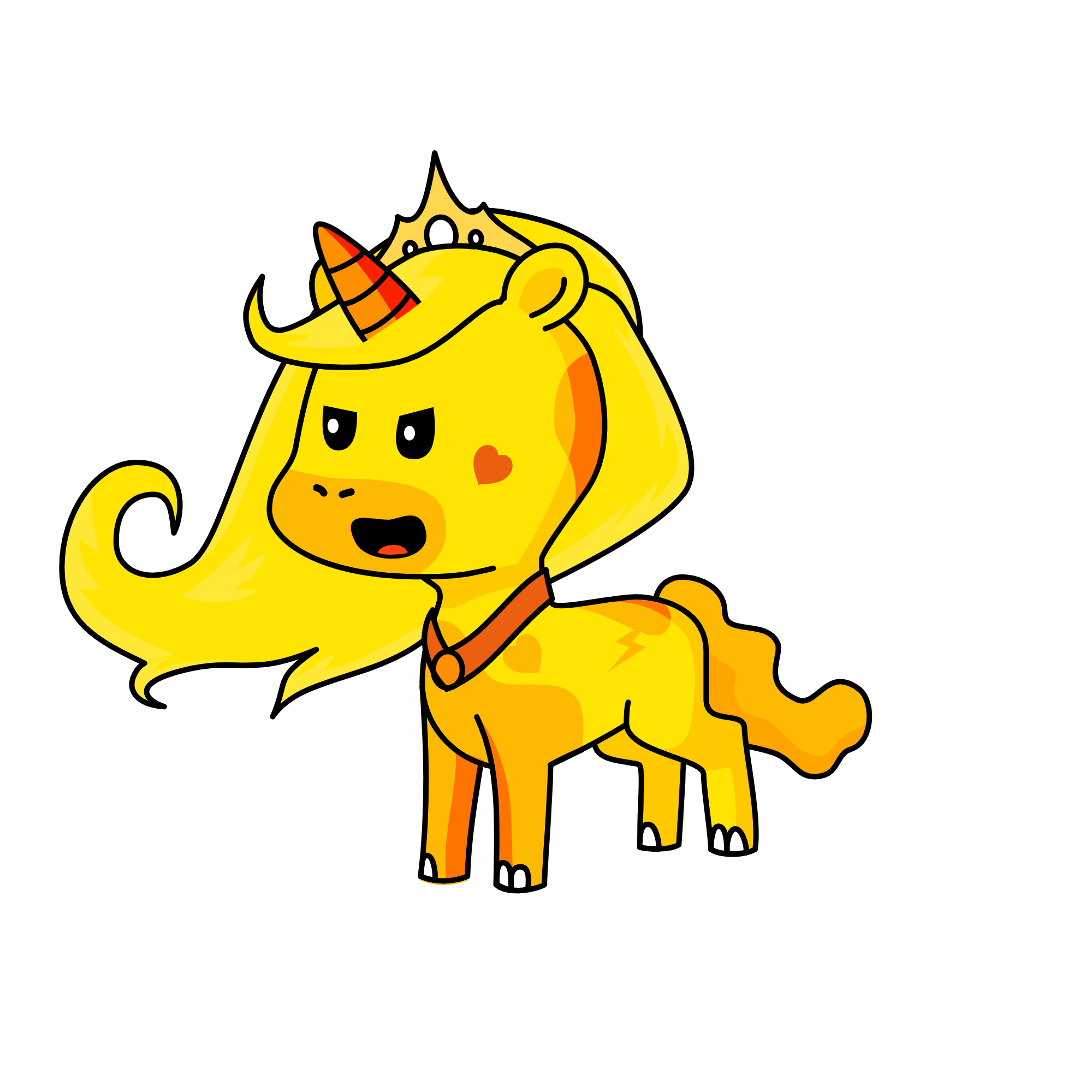 fire, the unicorn