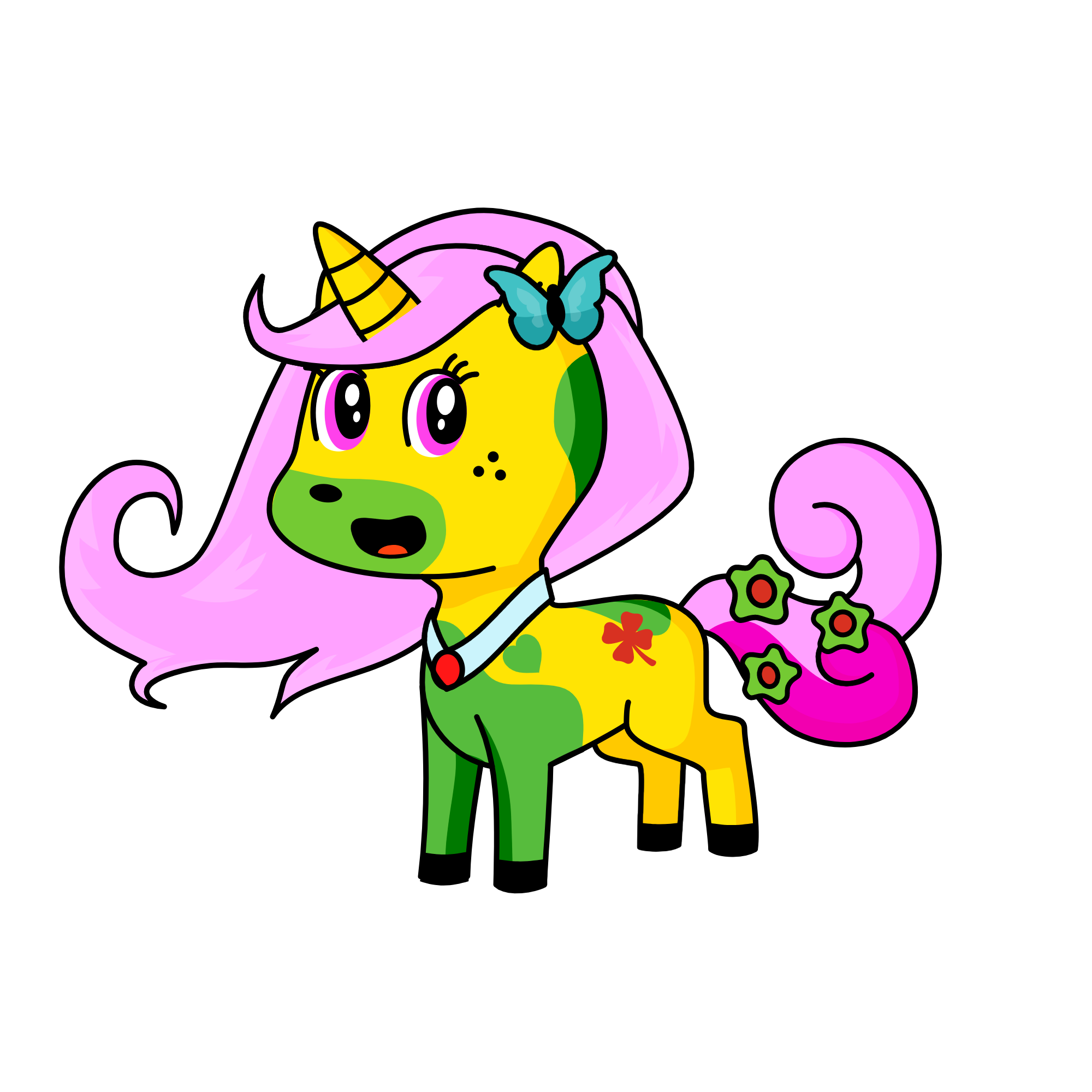 florellay, the unicorn