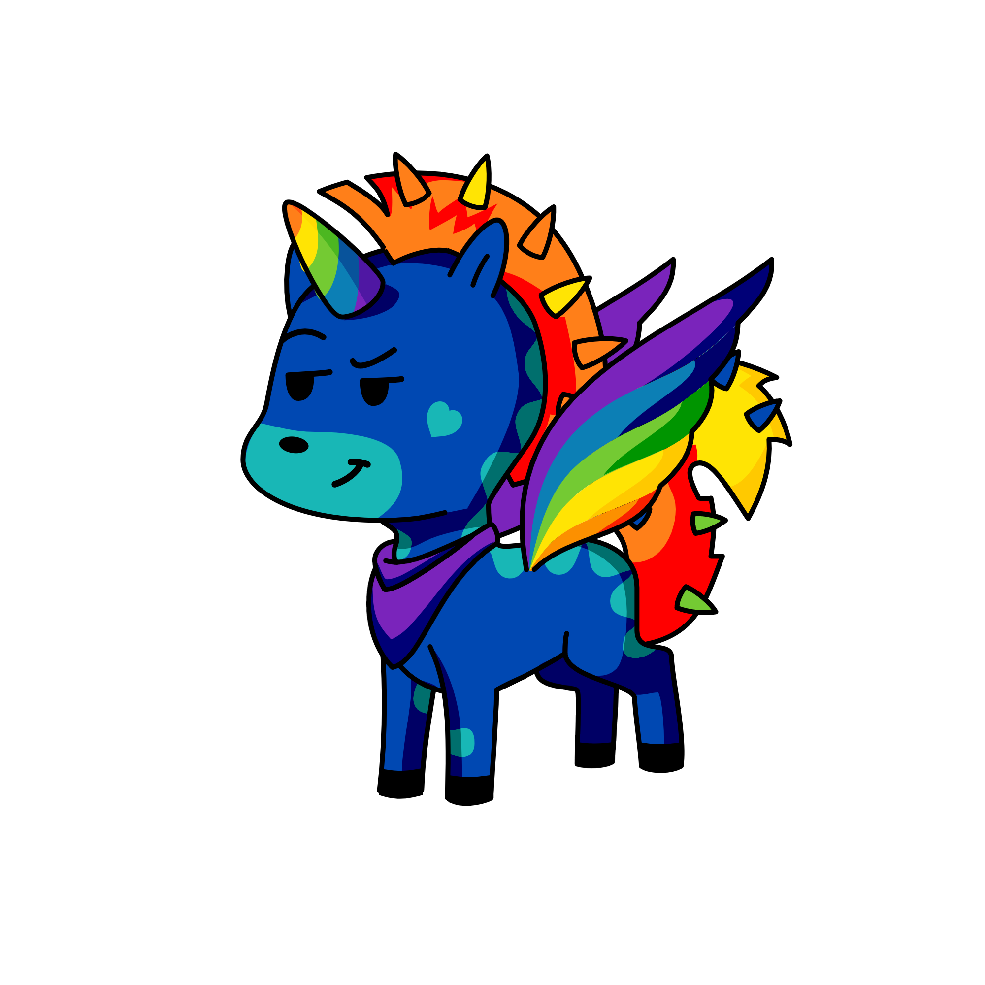 rebudalls, the unicorn