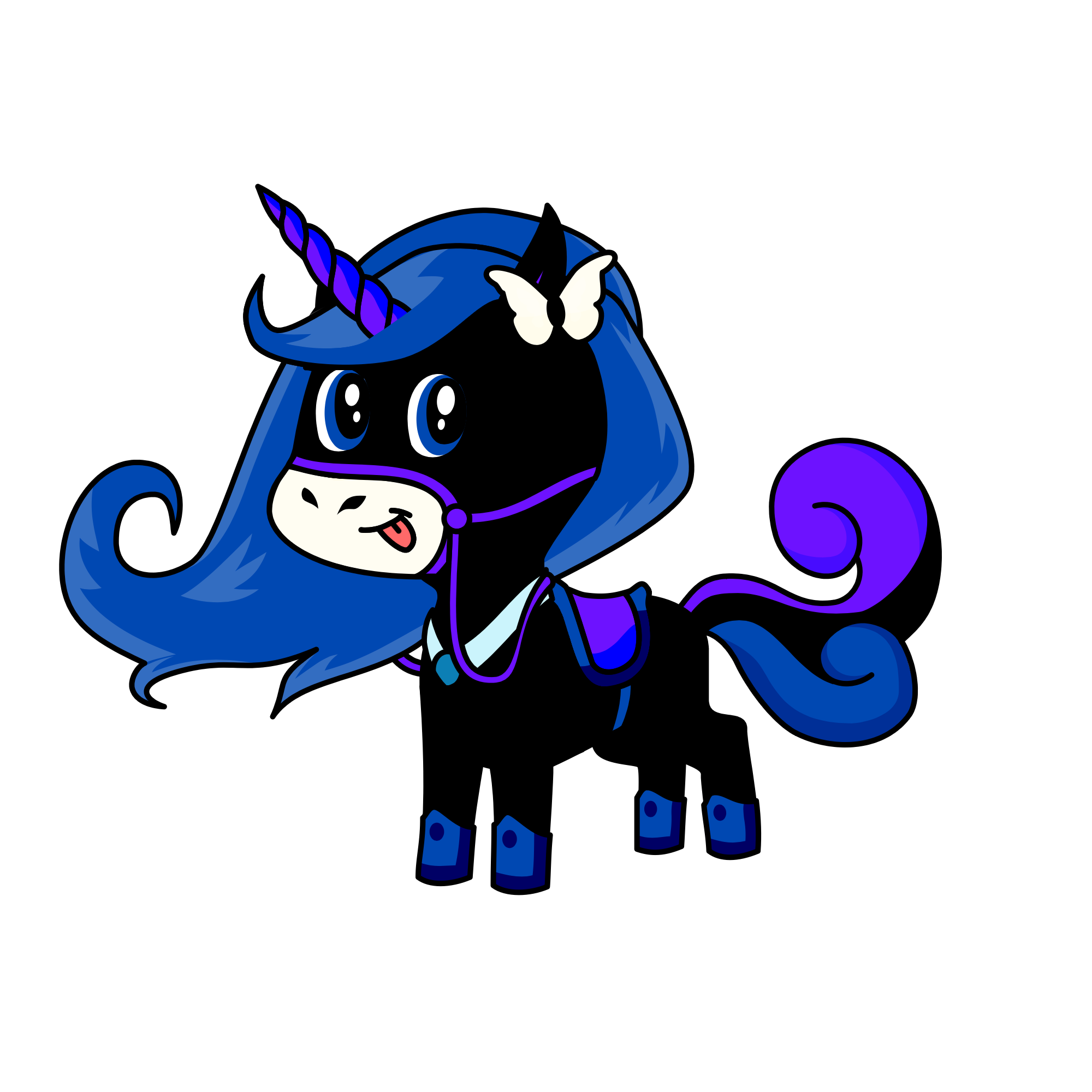 Luna, the unicorn