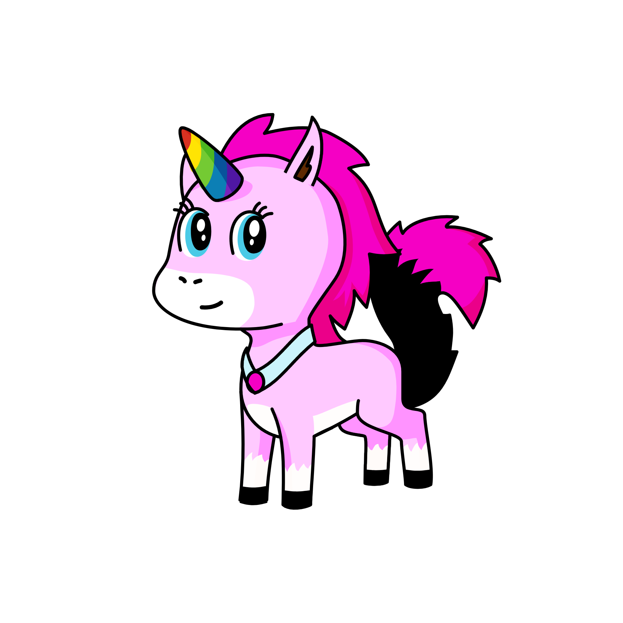 Diamante, the unicorn