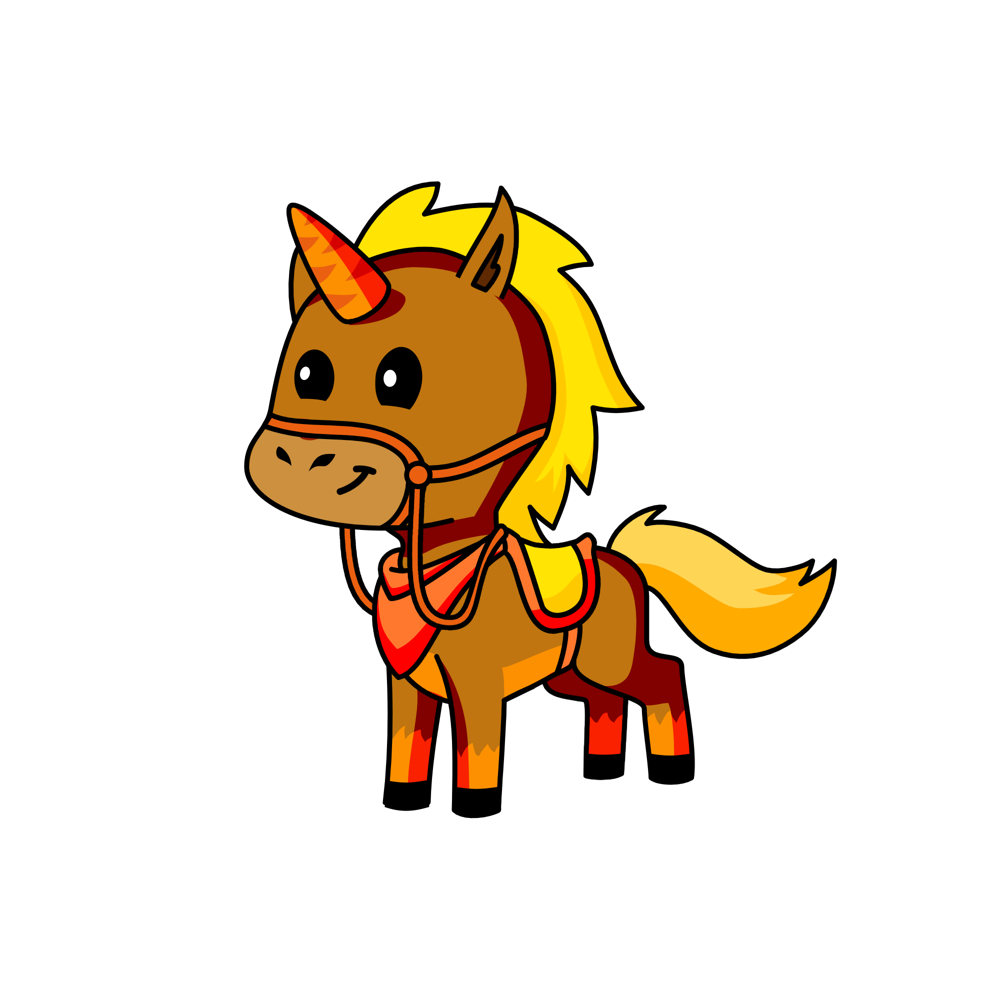 Simda, the unicorn