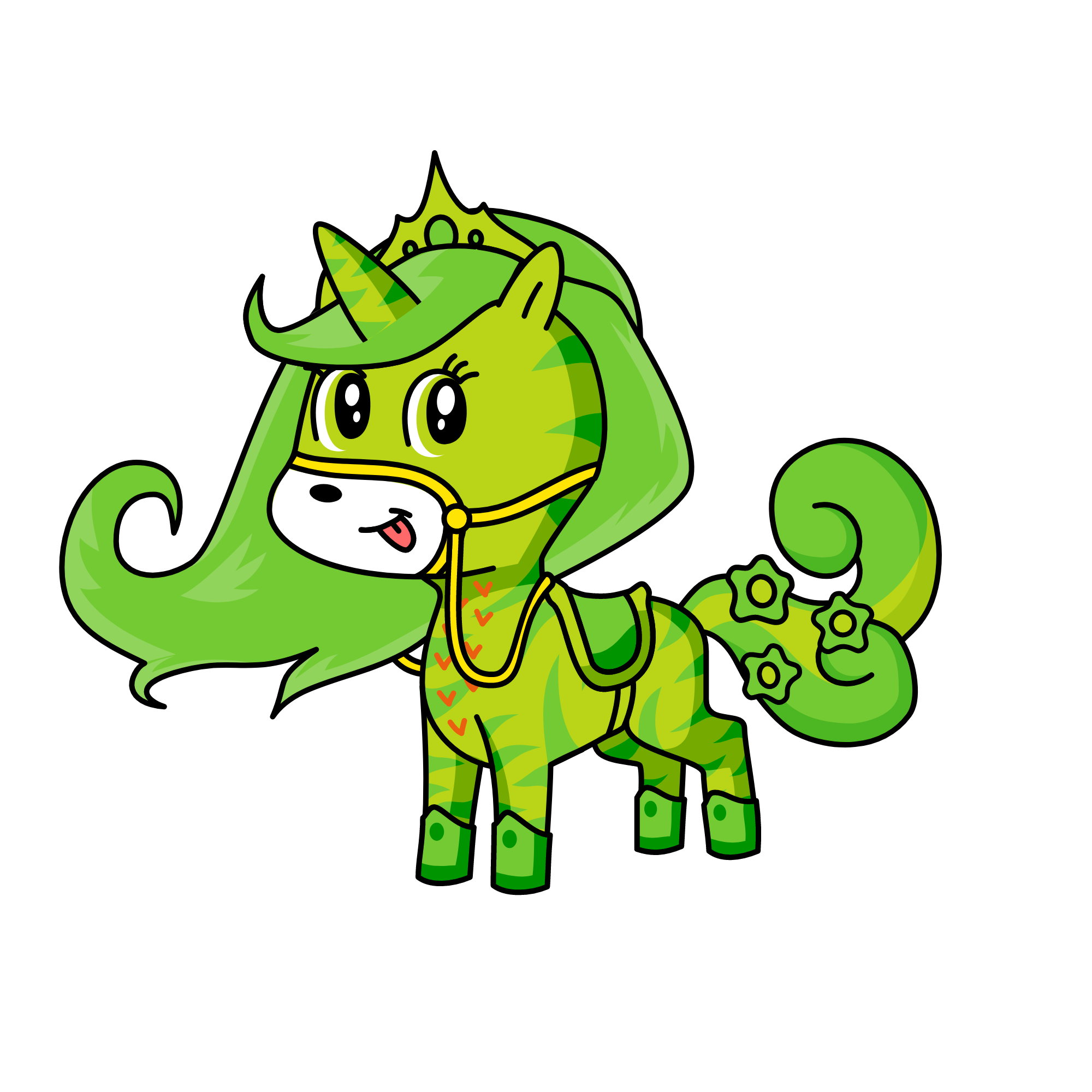 Queen of Land, the unicorn