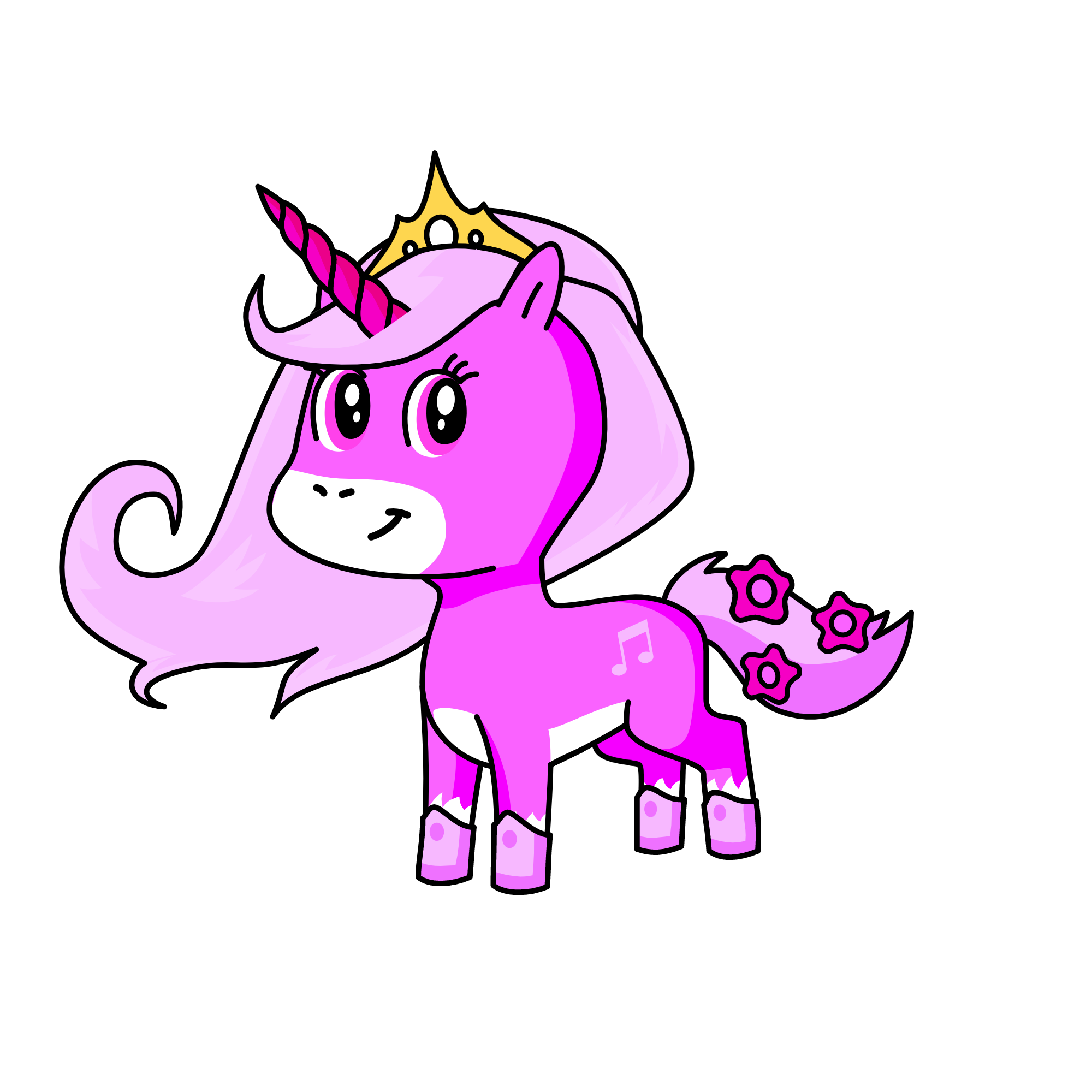 Light in Night, the unicorn