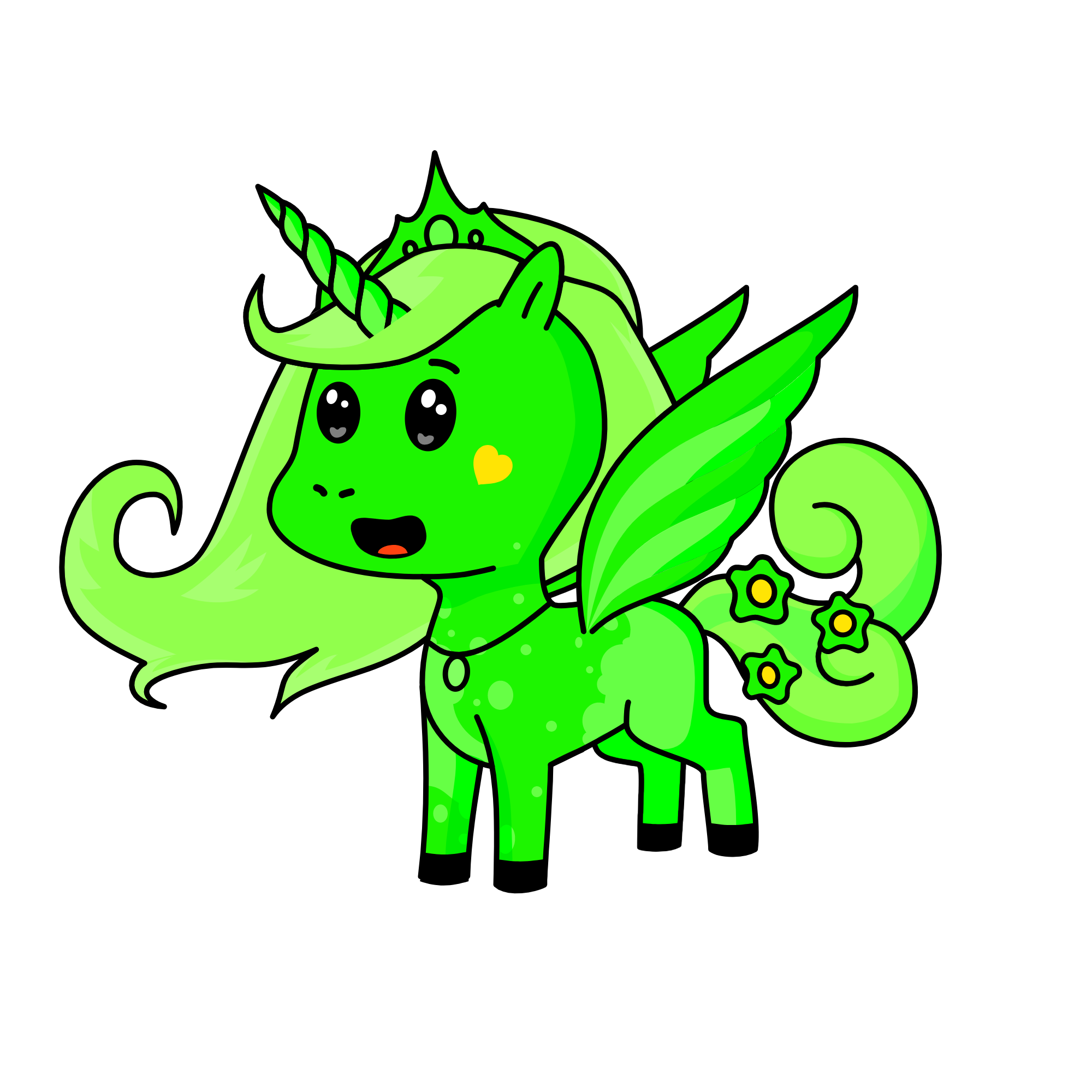 Foresticorn, the unicorn