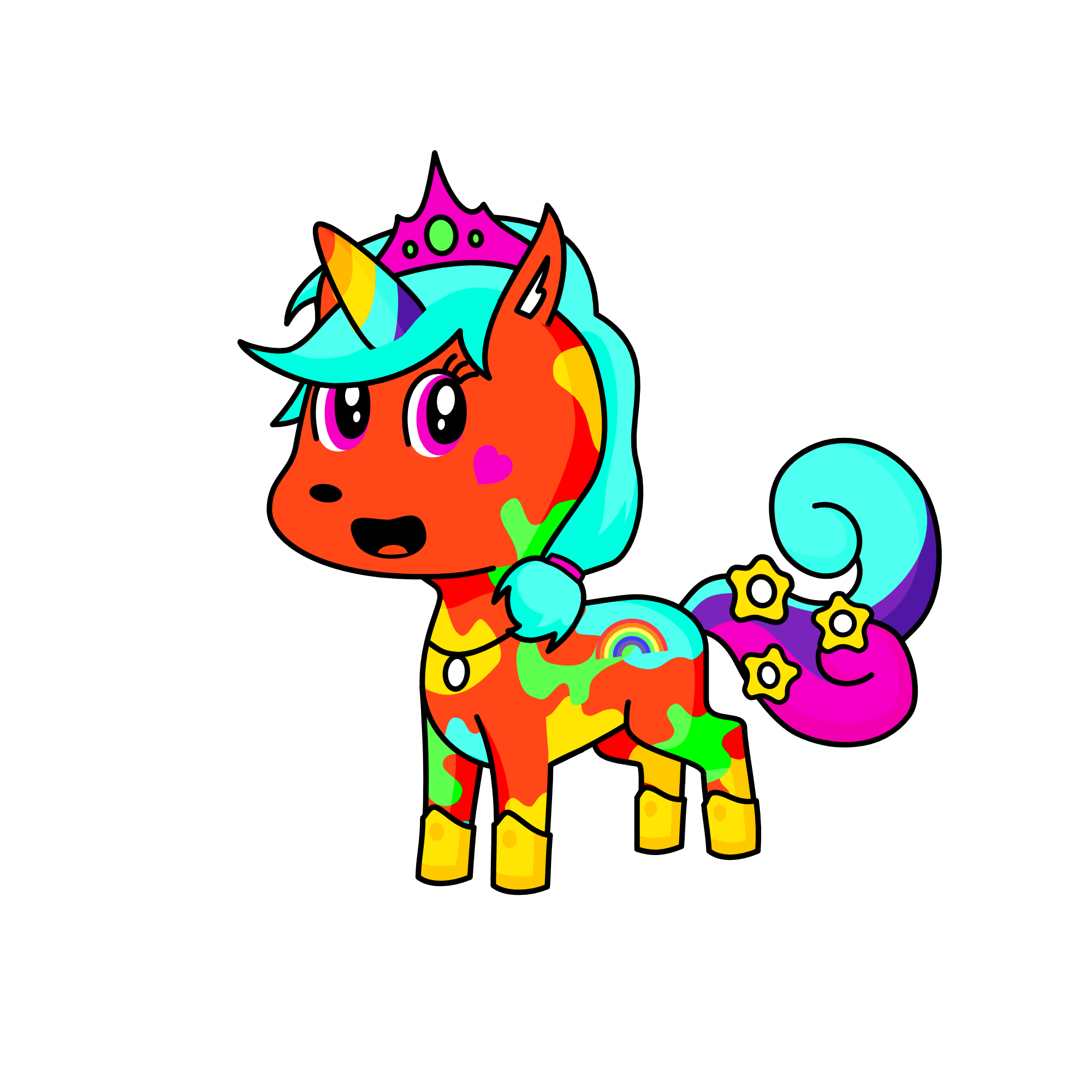 Amelia, the unicorn