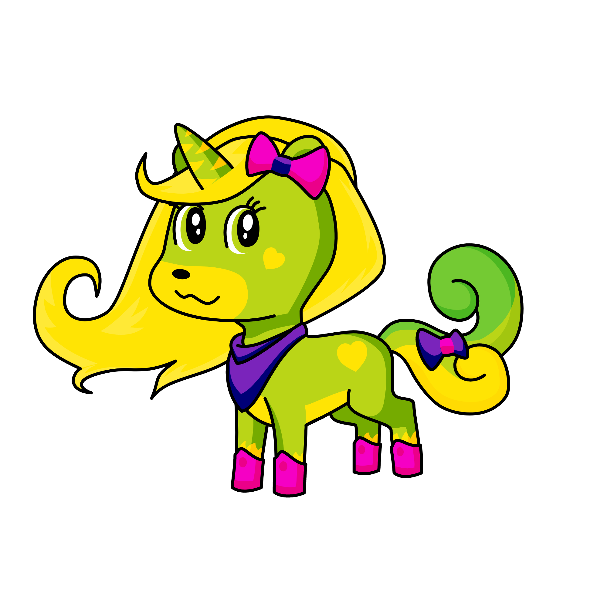 mini, the unicorn