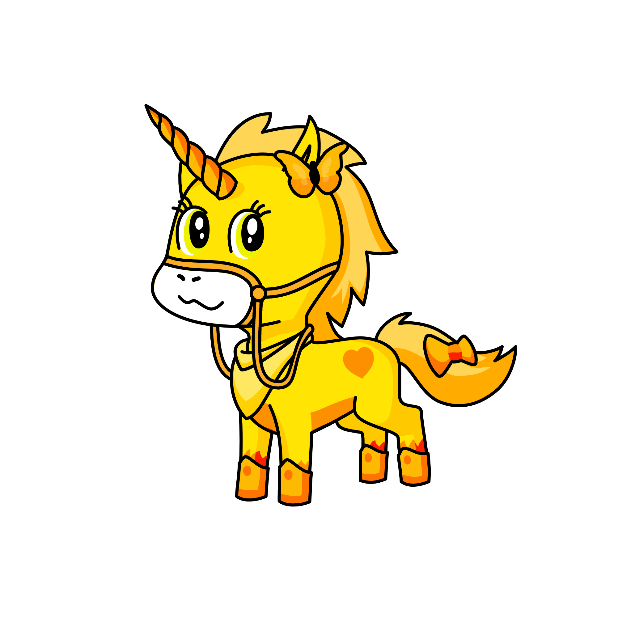 goldie, the unicorn
