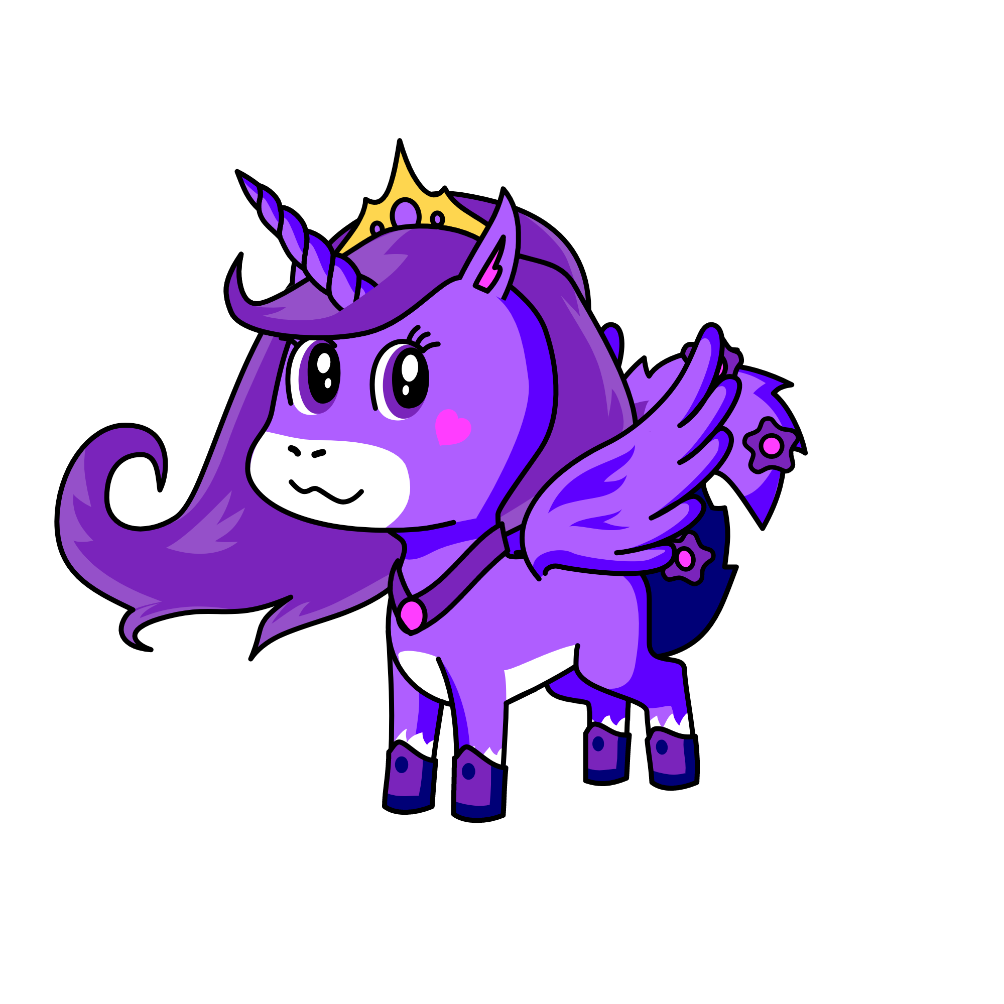purps, the unicorn