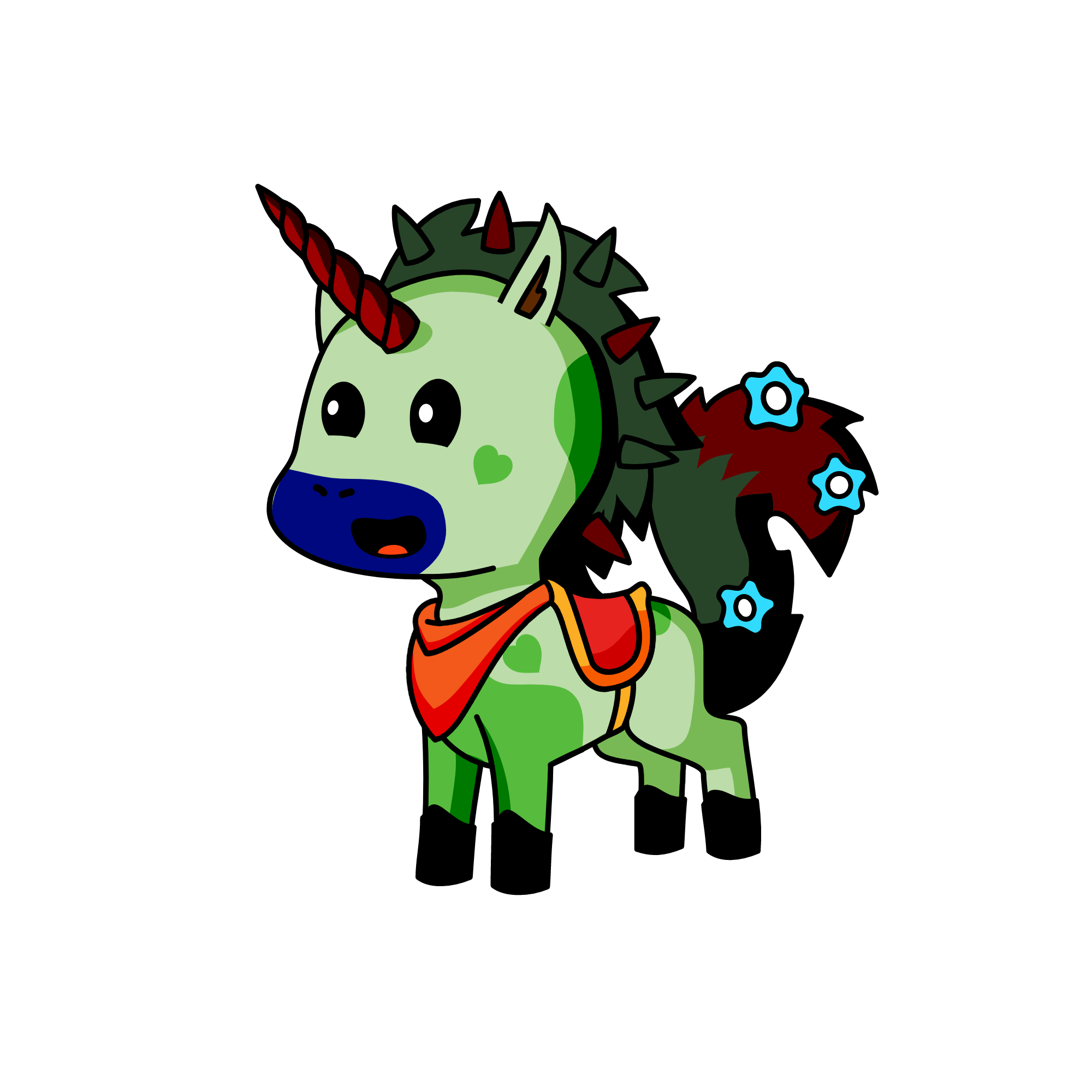 mooni+.., the unicorn