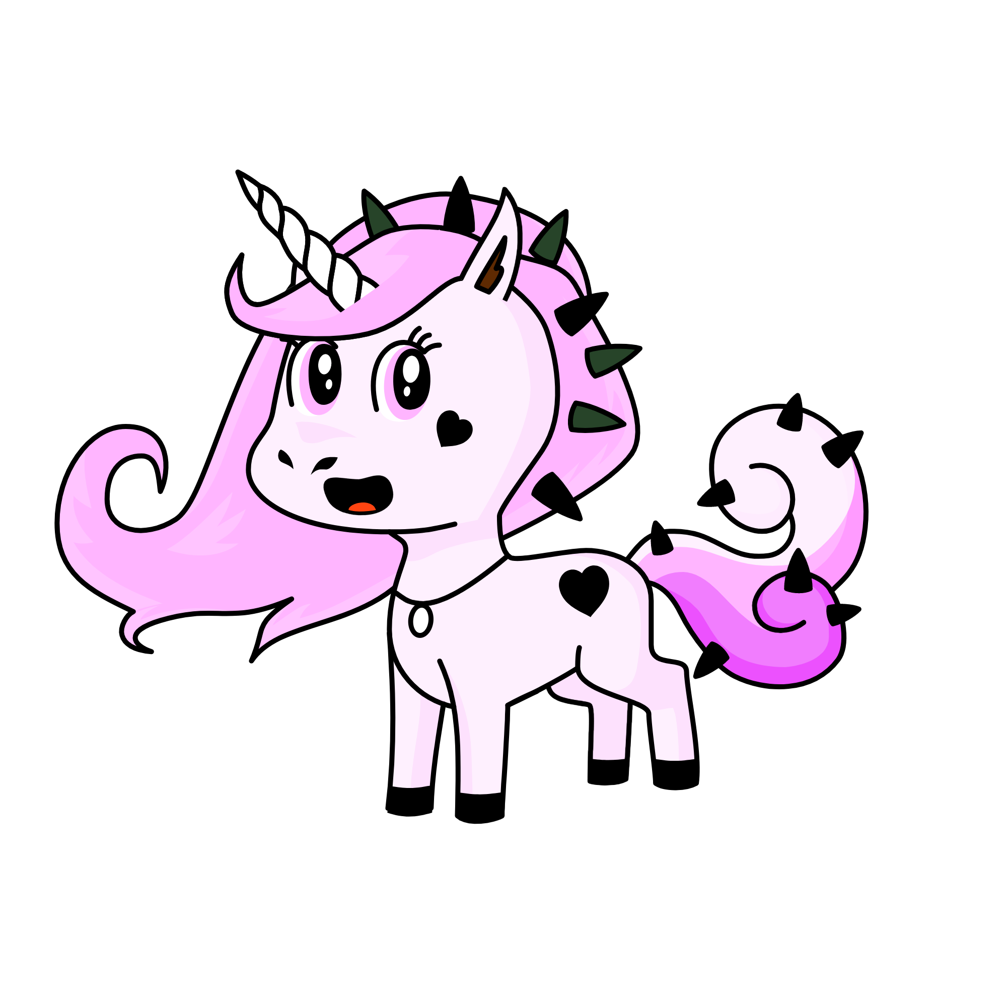 edgycon, the unicorn