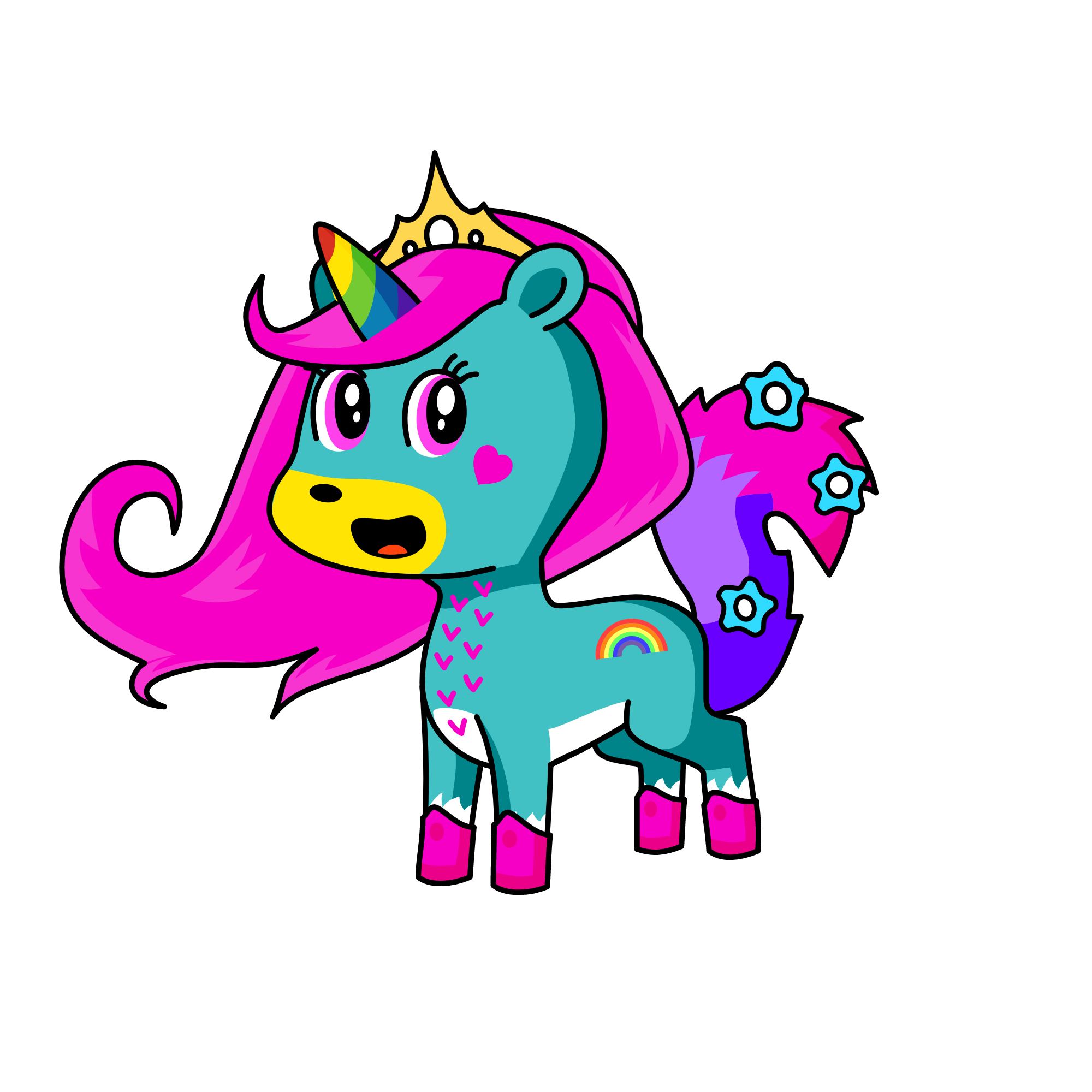 sweety molly, the unicorn
