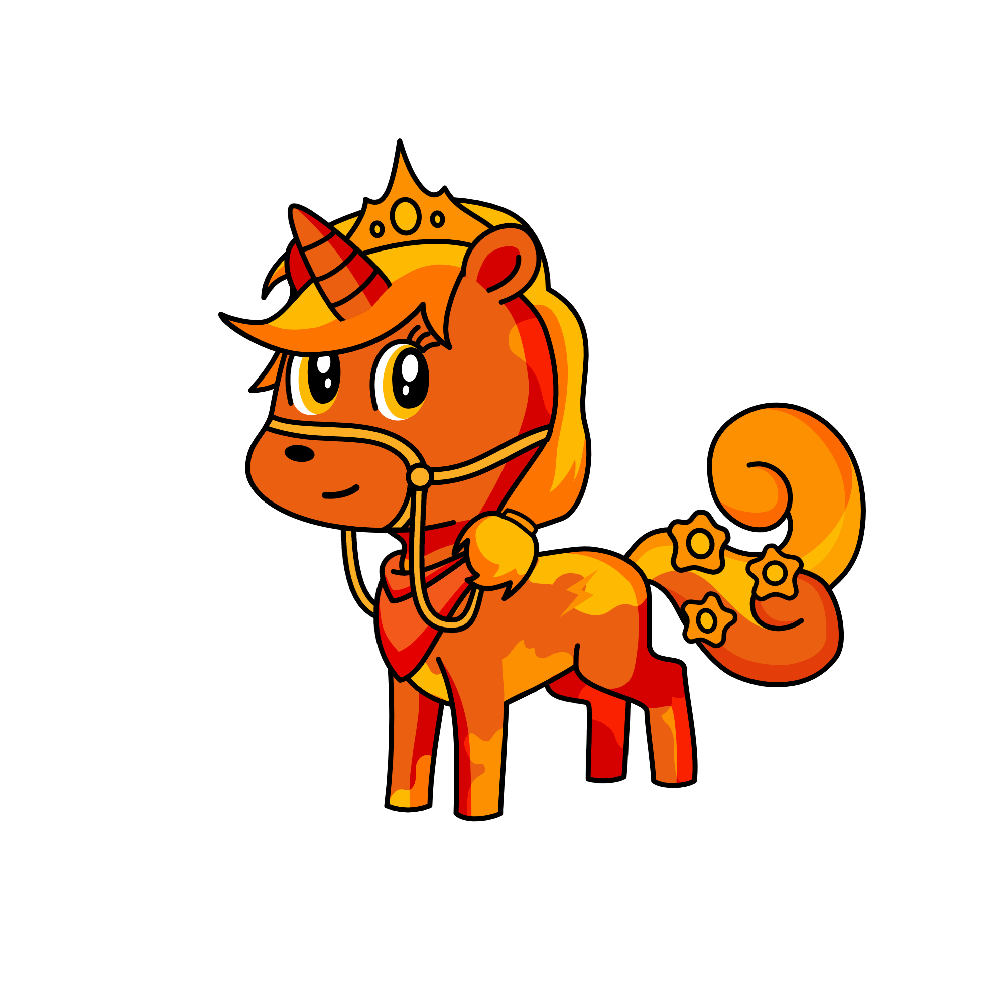 Omega, the unicorn
