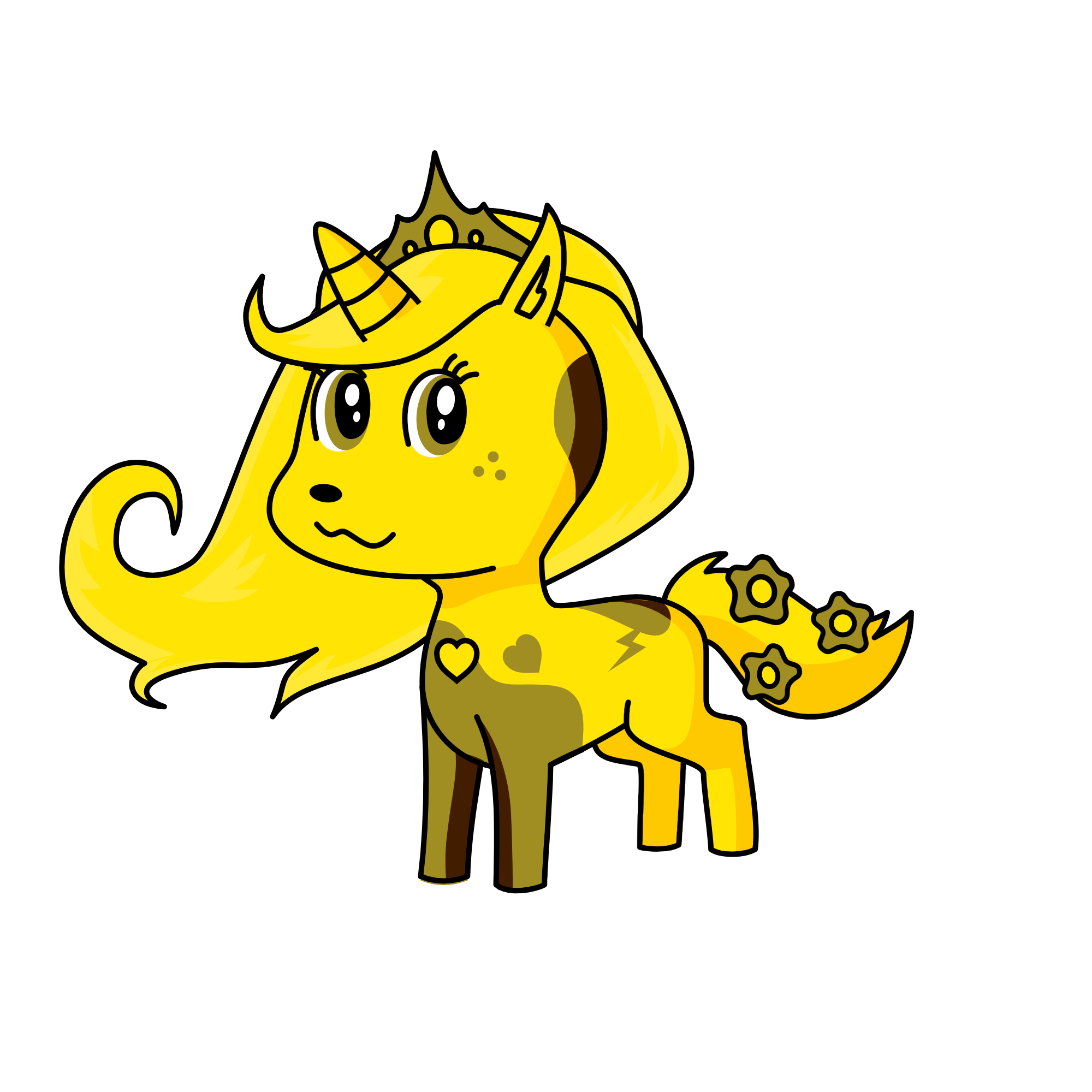 Sunny, the unicorn