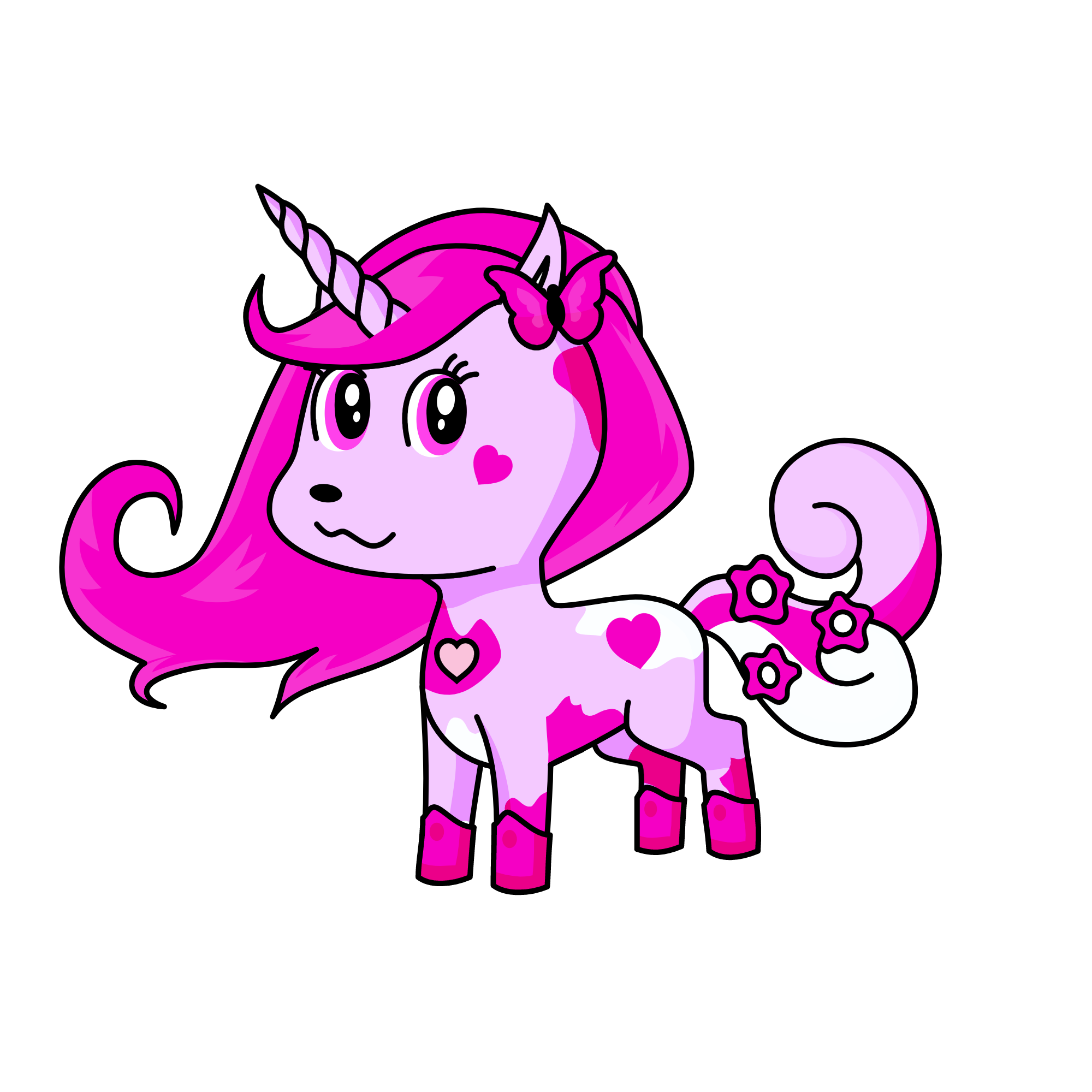 Alice, the unicorn