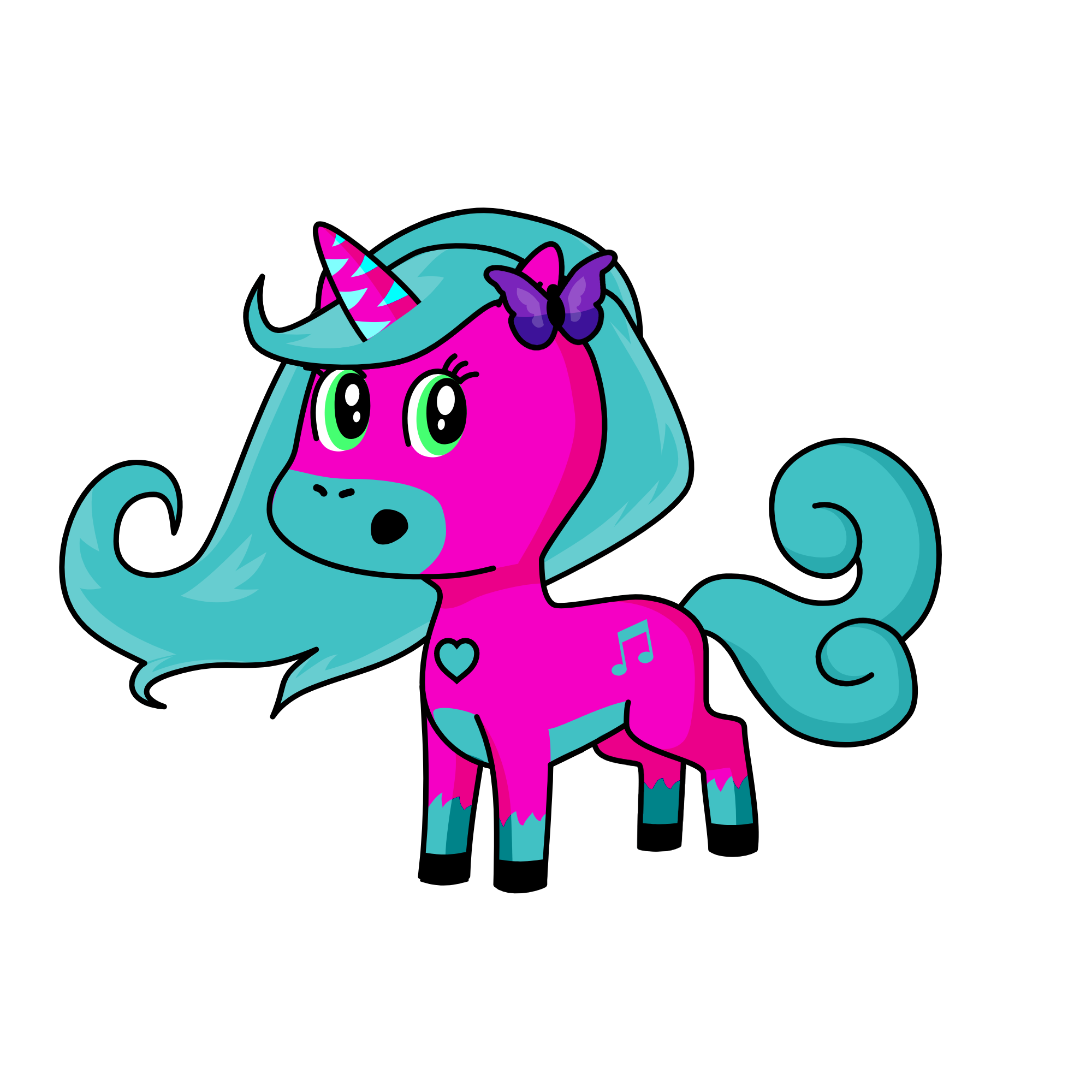 Mlia, the unicorn