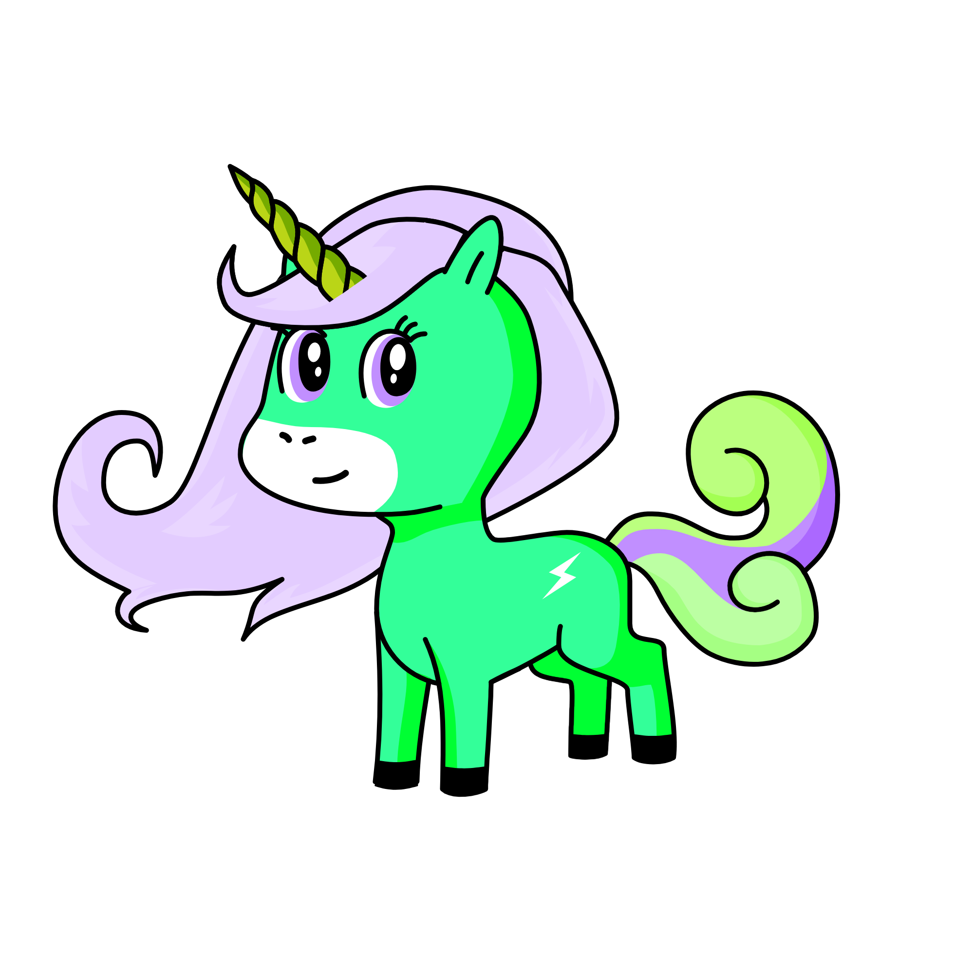 tecna, the unicorn