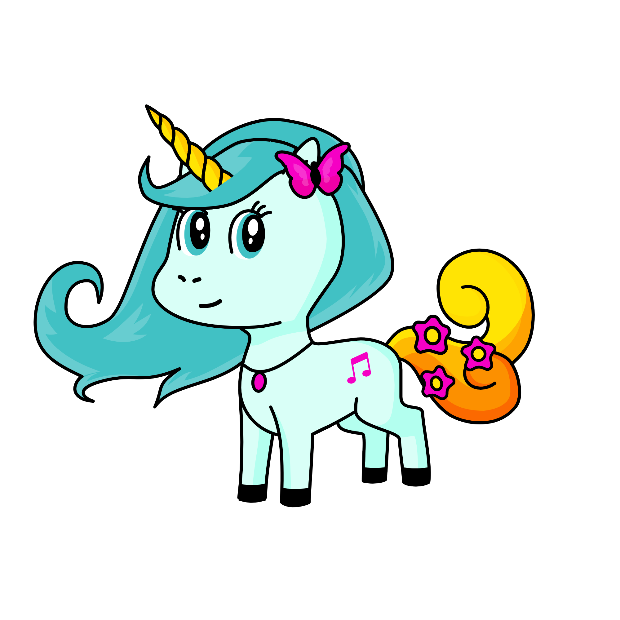 Sara , the unicorn