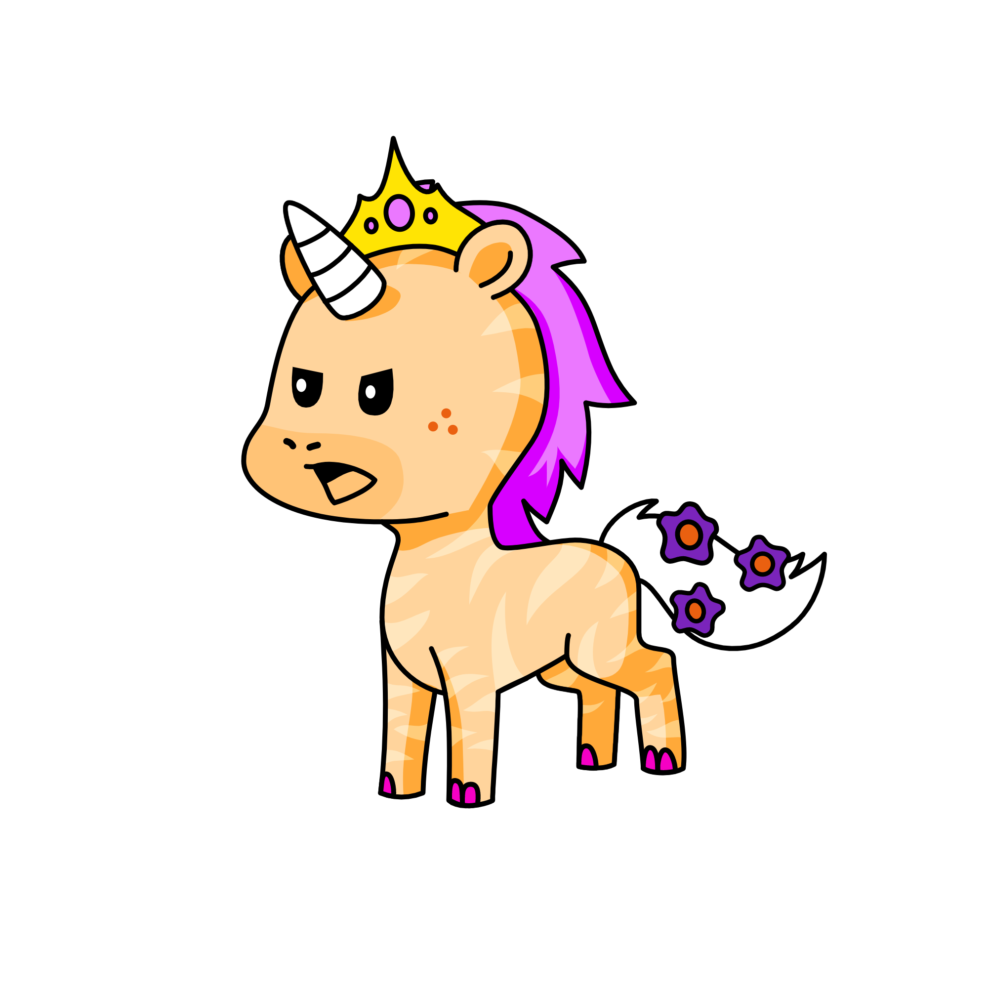 Glimmer, the unicorn