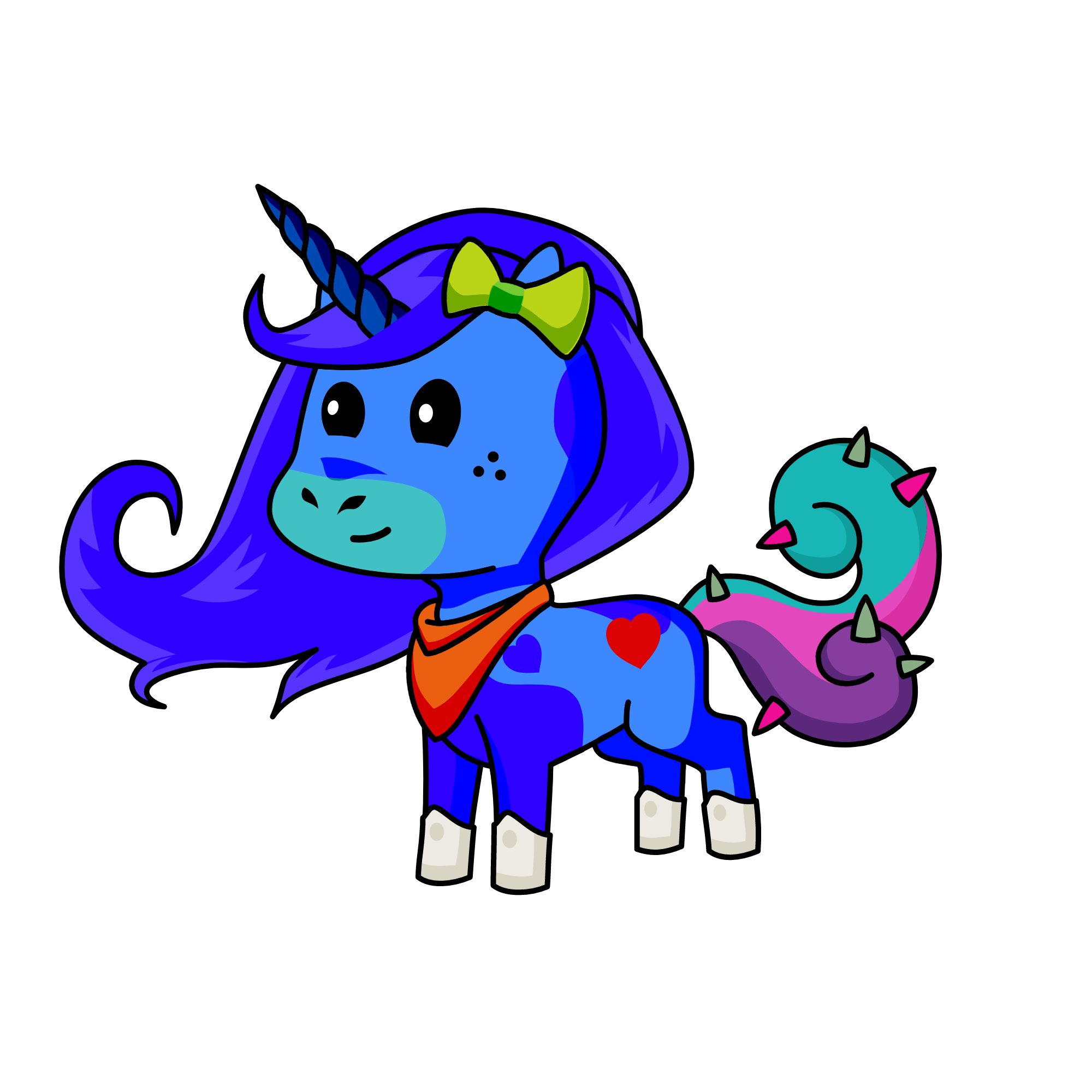 Nightmare Moon, the unicorn