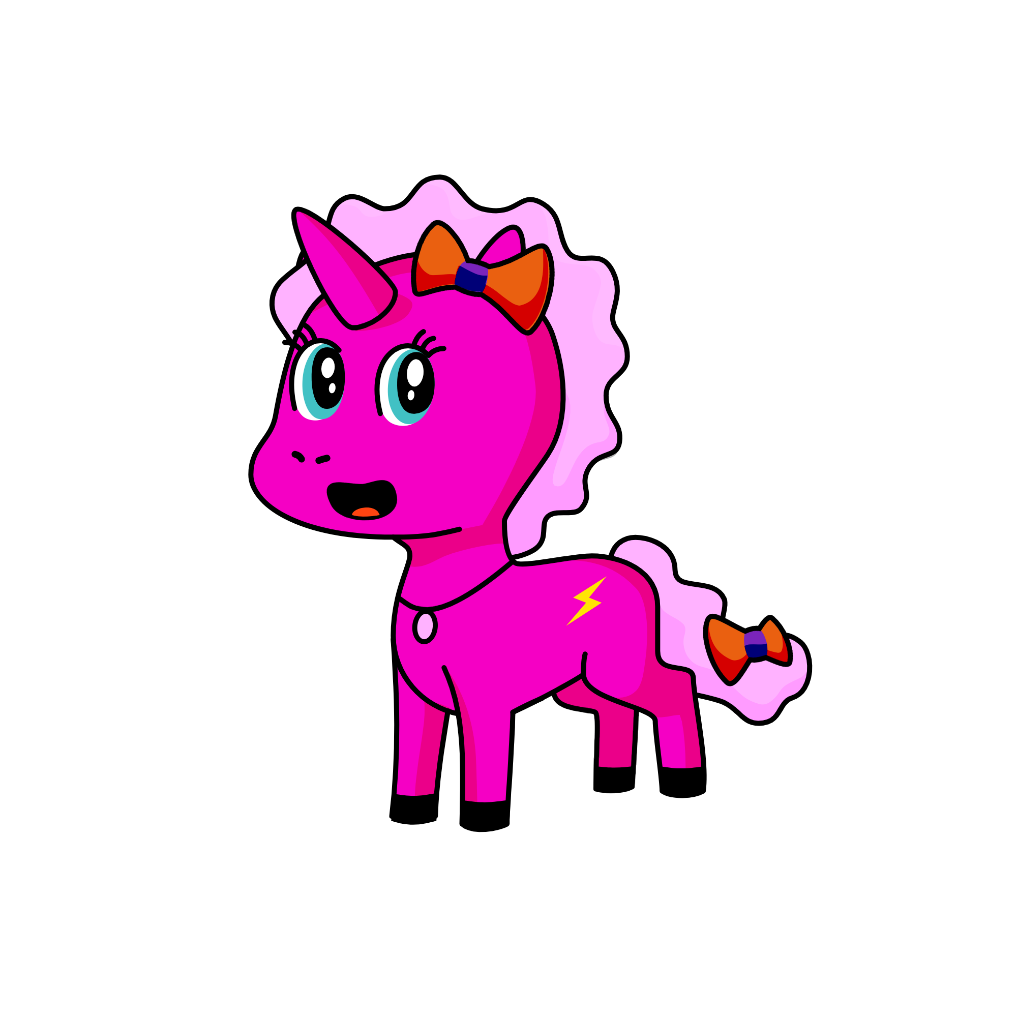 pinkkipie, the unicorn