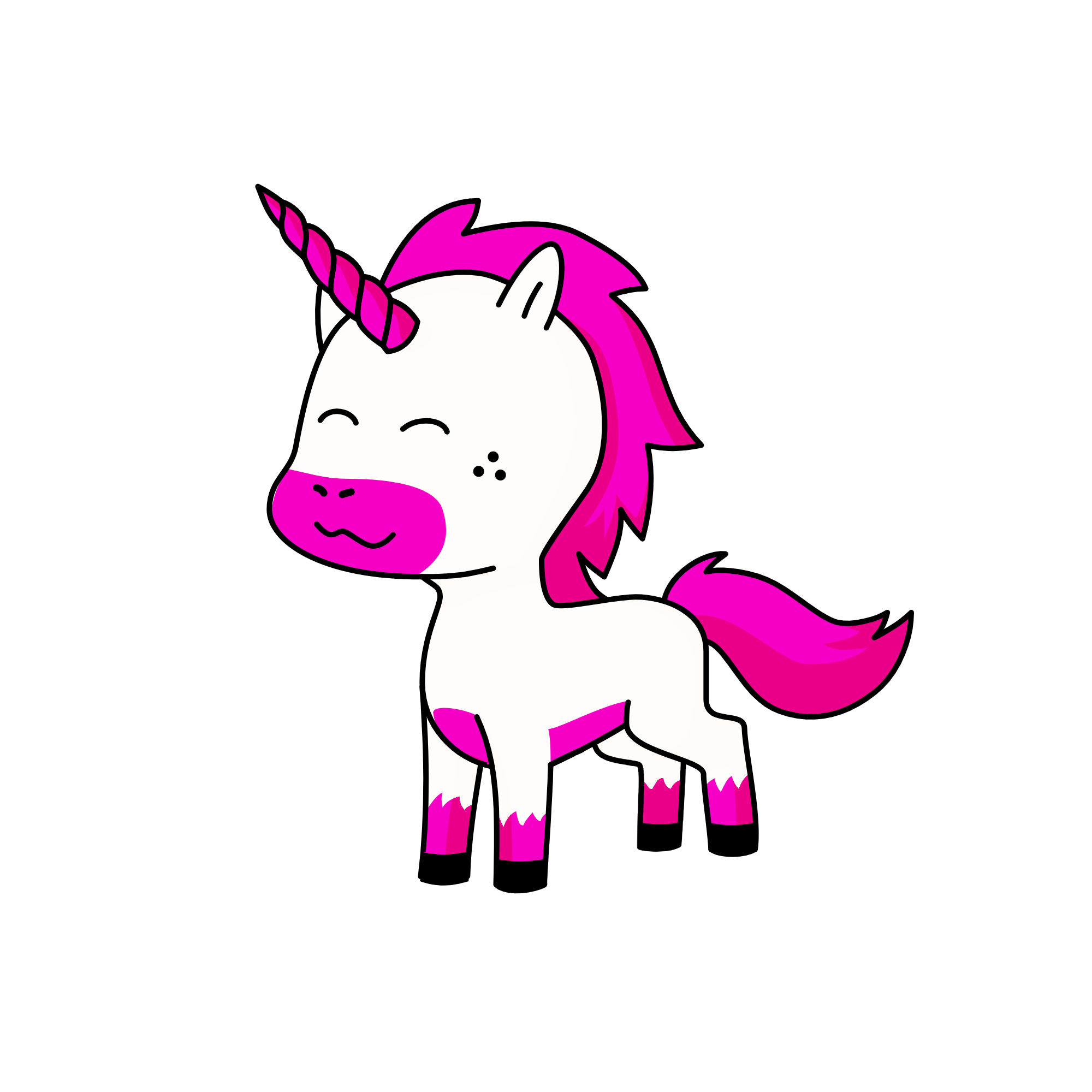 este es el unicornio real, the unicorn