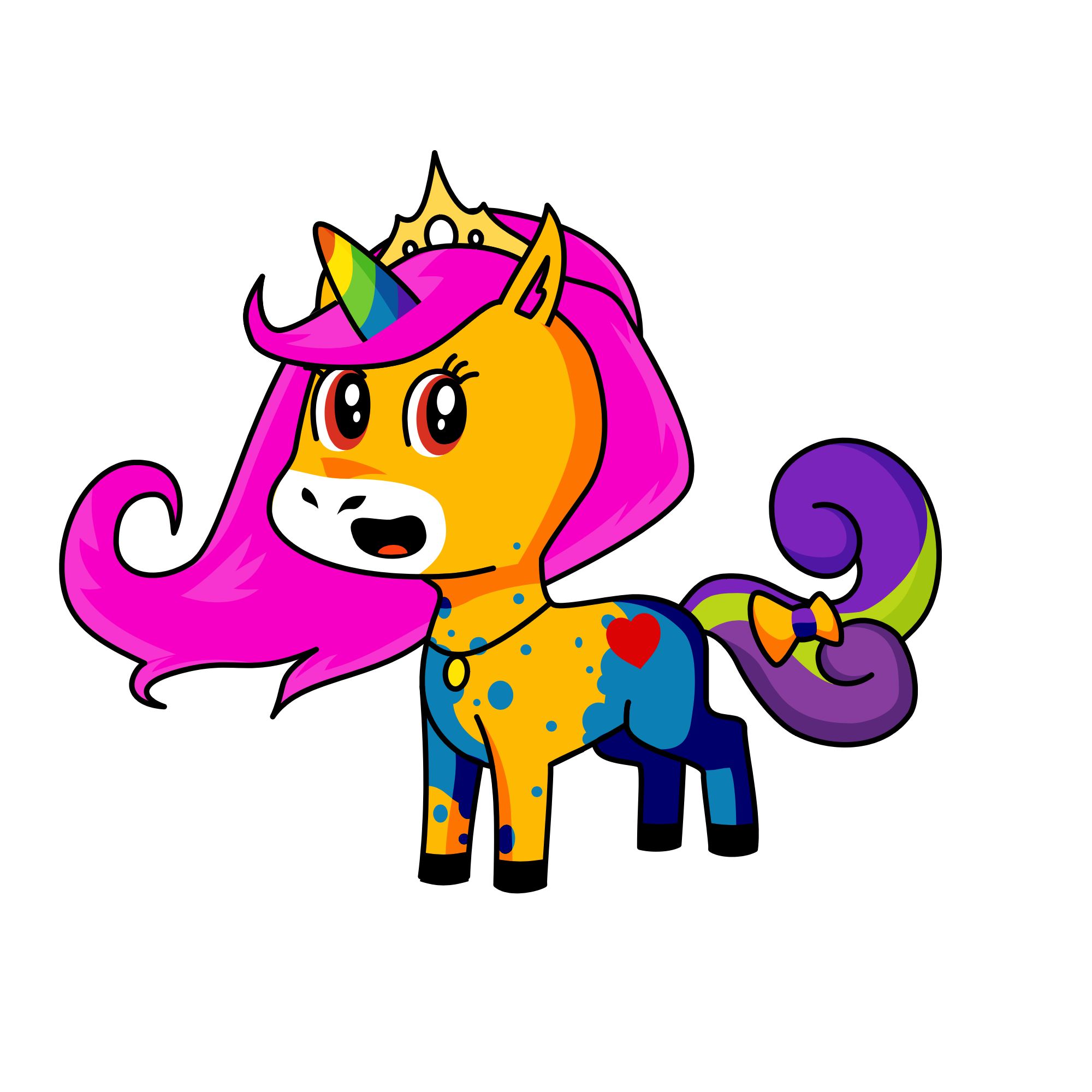 Cutie , the unicorn