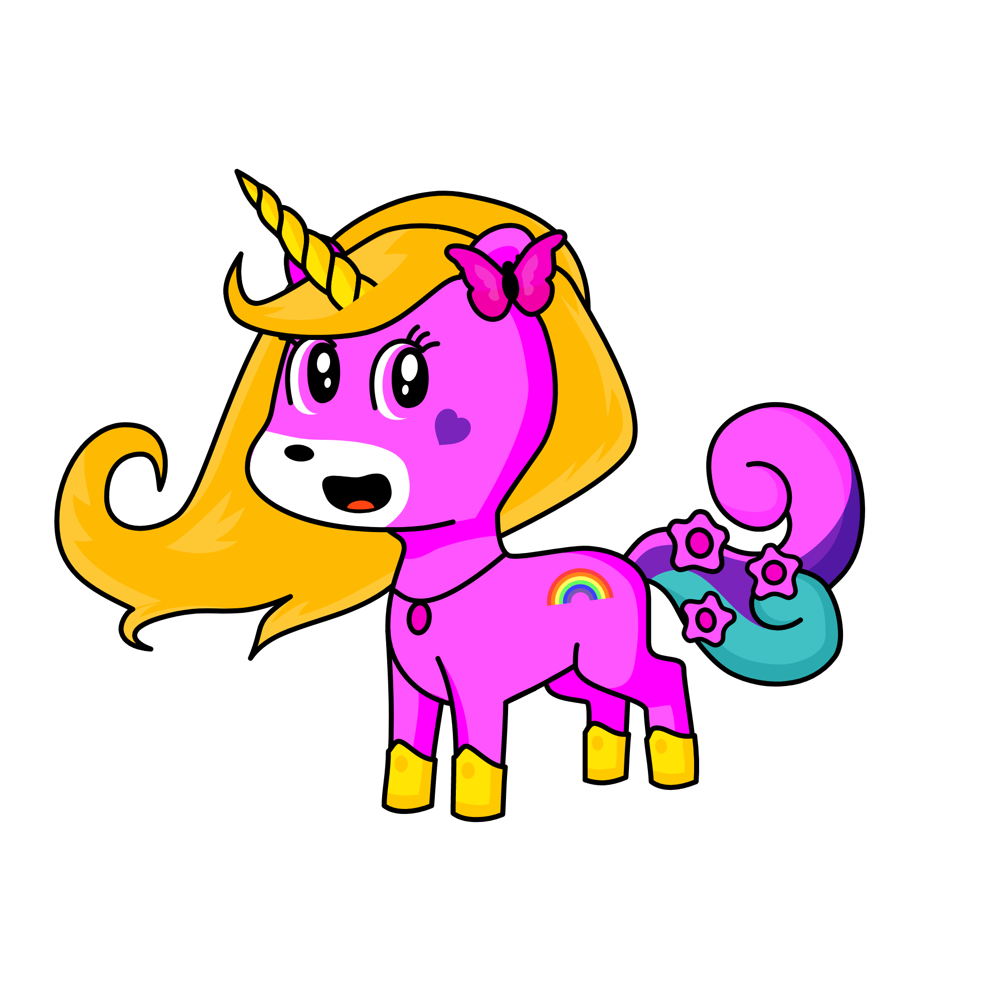 Butterfly Bun, the unicorn