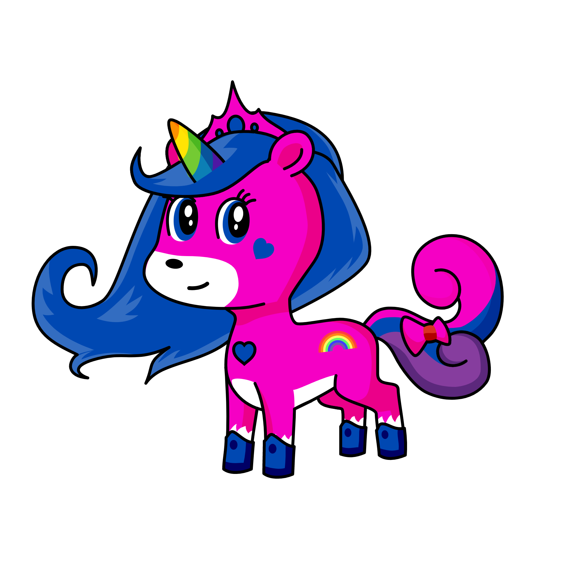 snow, the unicorn