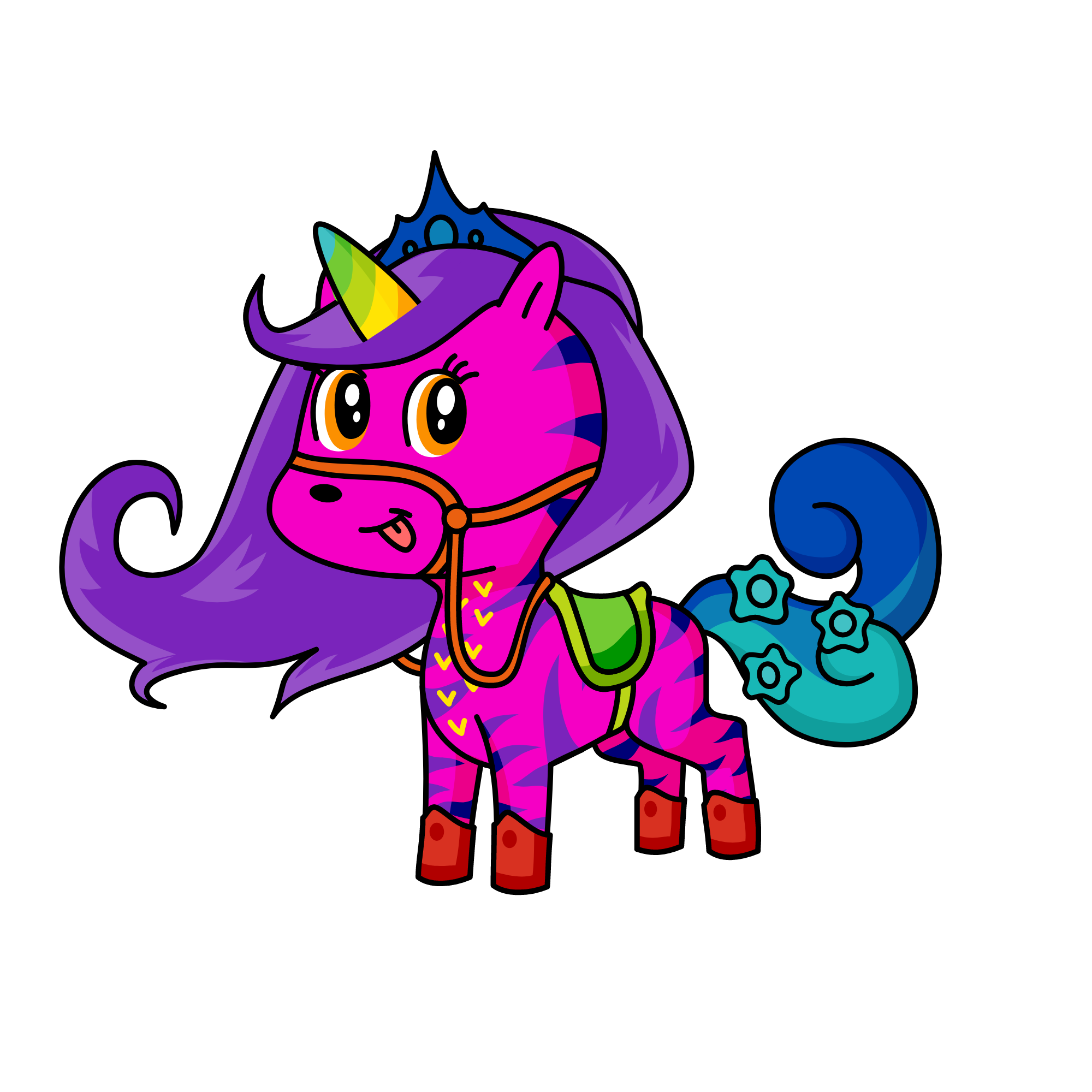 princess snowy, the unicorn