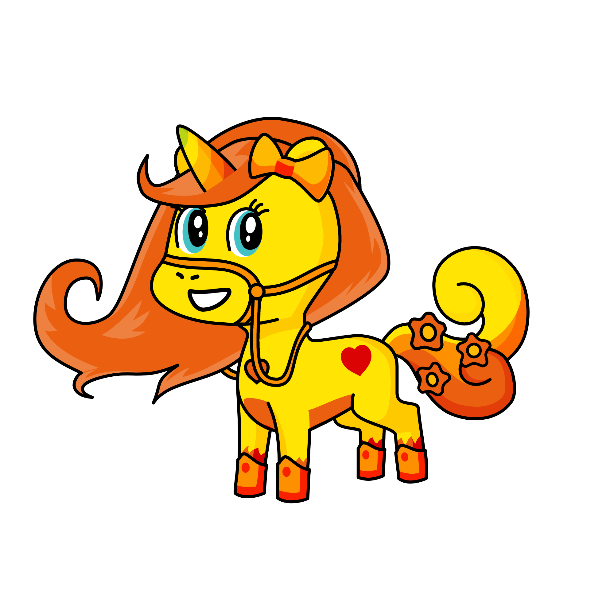 Ginny Weasly, the unicorn